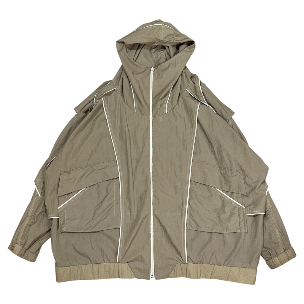 BALMUNG (バルムング) Layered High Neck Big Hoodie 重ね ハイネック 