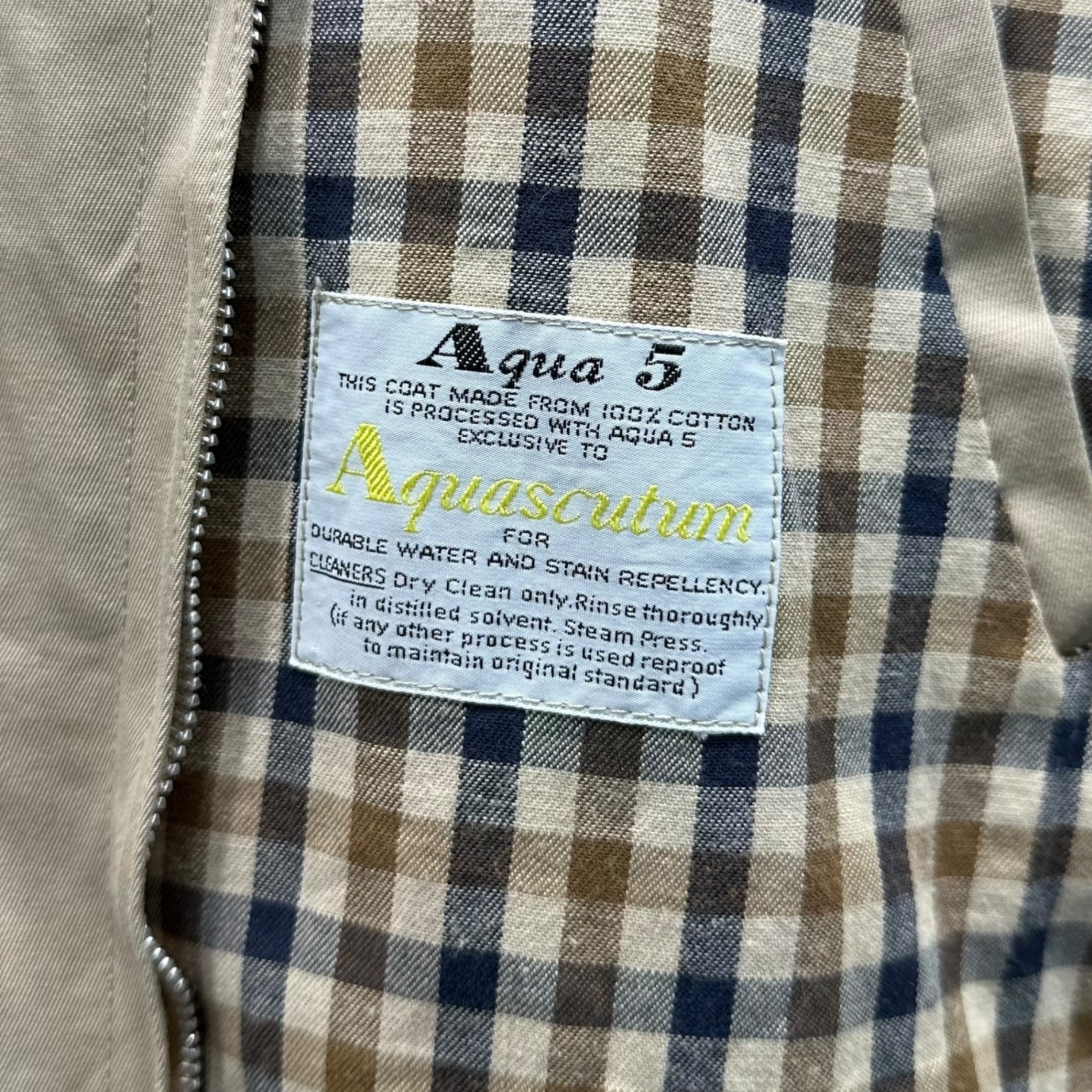 Aquascutum(アクアスキュータム) Lined Single-Breasted Trench Coat