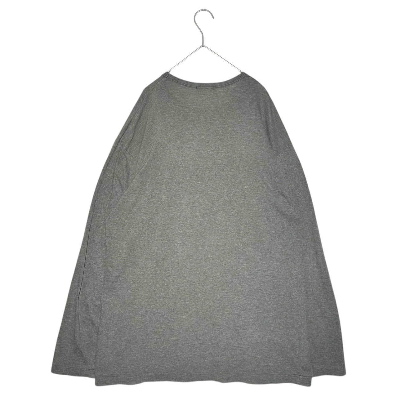 Y's for men(ワイズフォーメン) 90's Vintage one point logo long sleeve T-shirt ヴィンテージ ワンポイントロゴ ロングスリーブ Tシャツ MZ-T02-001 FREE グレー×ホワイト