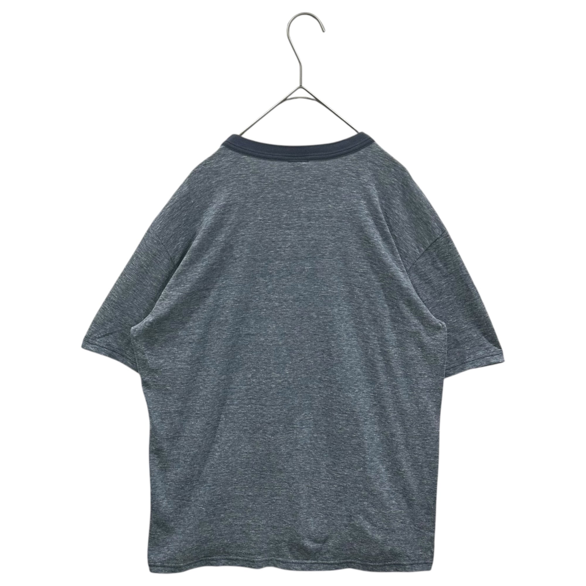 NUMBER (N)INE(ナンバーナイン) 03SS-AW Touch Me I'm Sick Mirror Design Trim T-Shirt カート期 ミラー トリム Tシャツ 3(M) ブルー 宮下貴裕 本人期