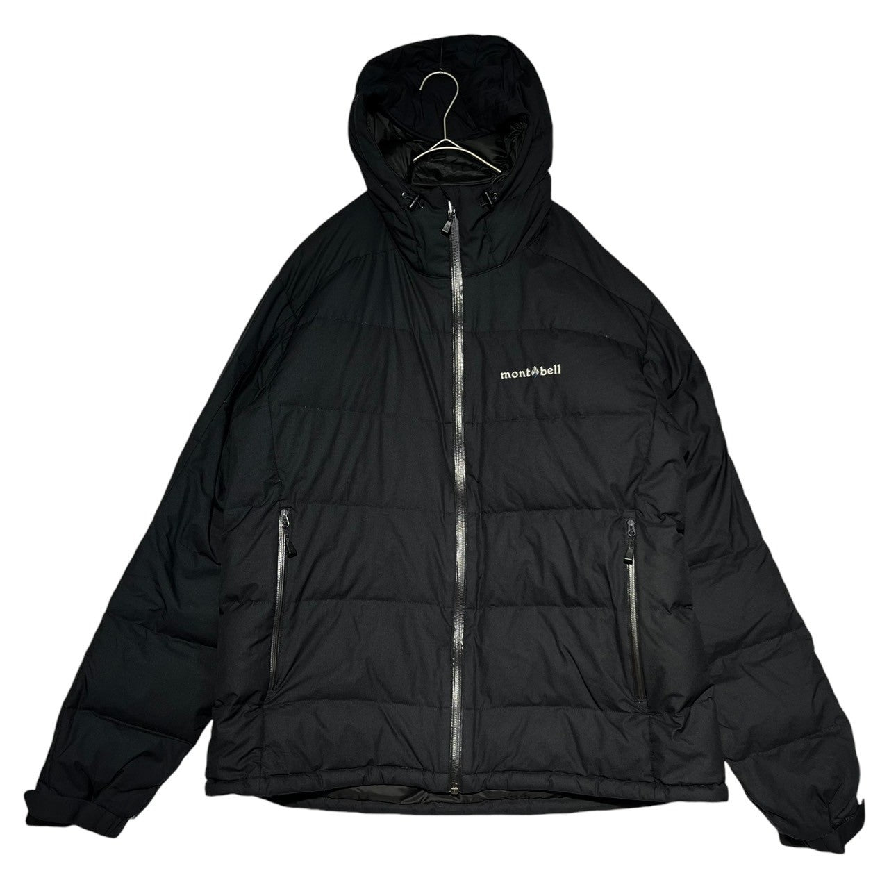 mont-bell(モンベル) Permanent frost light down parka パーマフロスト ライトダウンパーカ 1101501 XL ブラック ダウン ジャケット アウトドア 登山