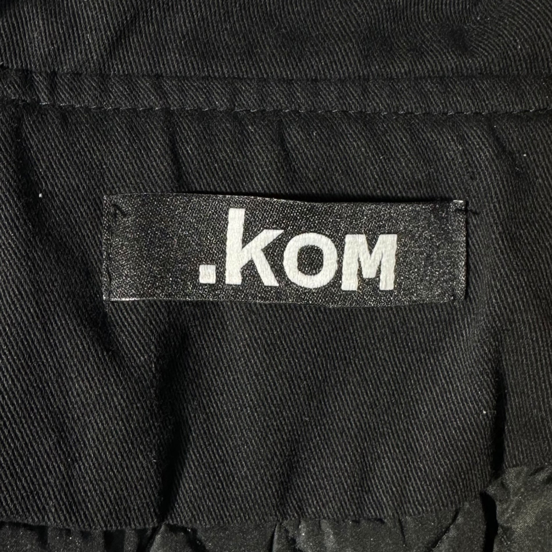 .KOM(ドットコム) racing jacket レーシング ジャケット 表記無し(L程度) ブルー ブルゾン ジャケット