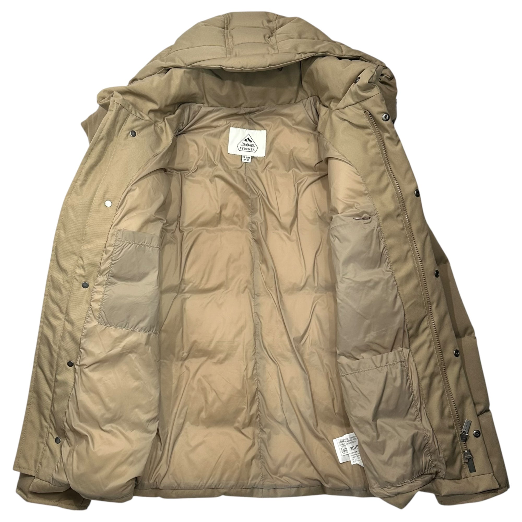 Pyrenex(ピレネックス) 25AW BELFORT DOWN JACKET ベルフォート ダウン ジャケット CFJPN1800011 M タン(ベージュ)