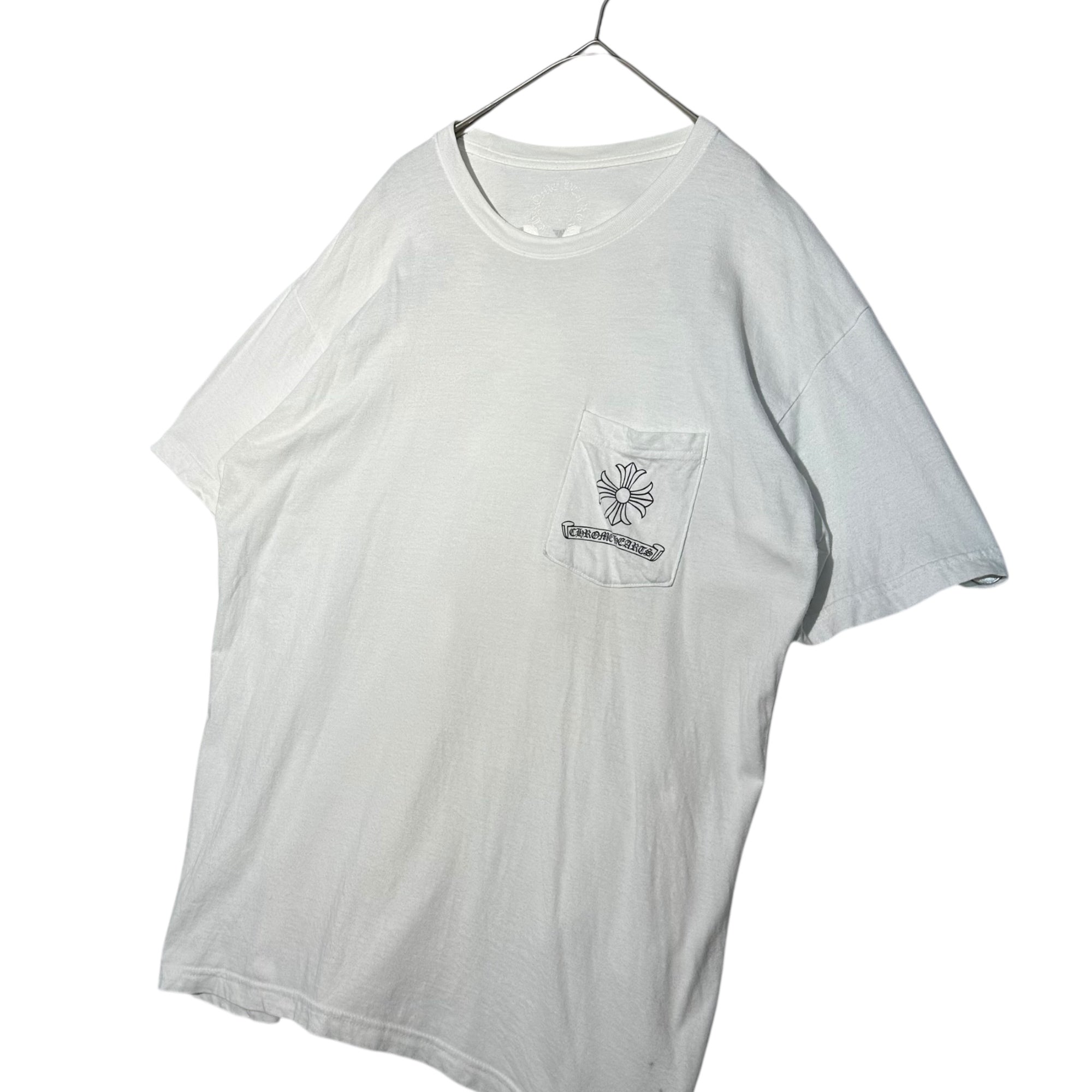 CHROME HEARTS(クロムハーツ) CH Cross Vine Dagger Print S/S T-shirt 2212-304-0749 XL ホワイト クロムハーツジャパンタグ