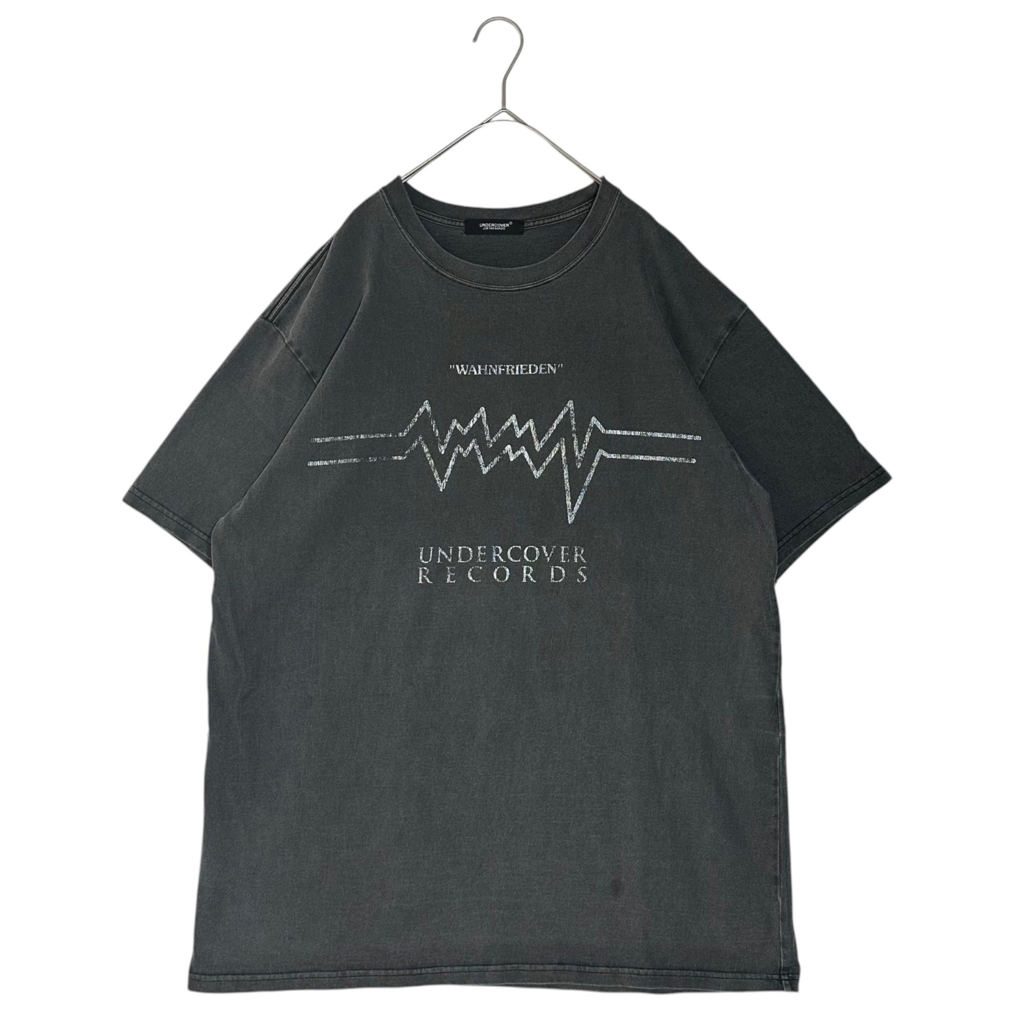UNDERCOVER(アンダーカバー) 24SS UC RECORDS TEE グラフィック フェード加工 半袖 Tシャツ UC1D9810-3 3 グレー