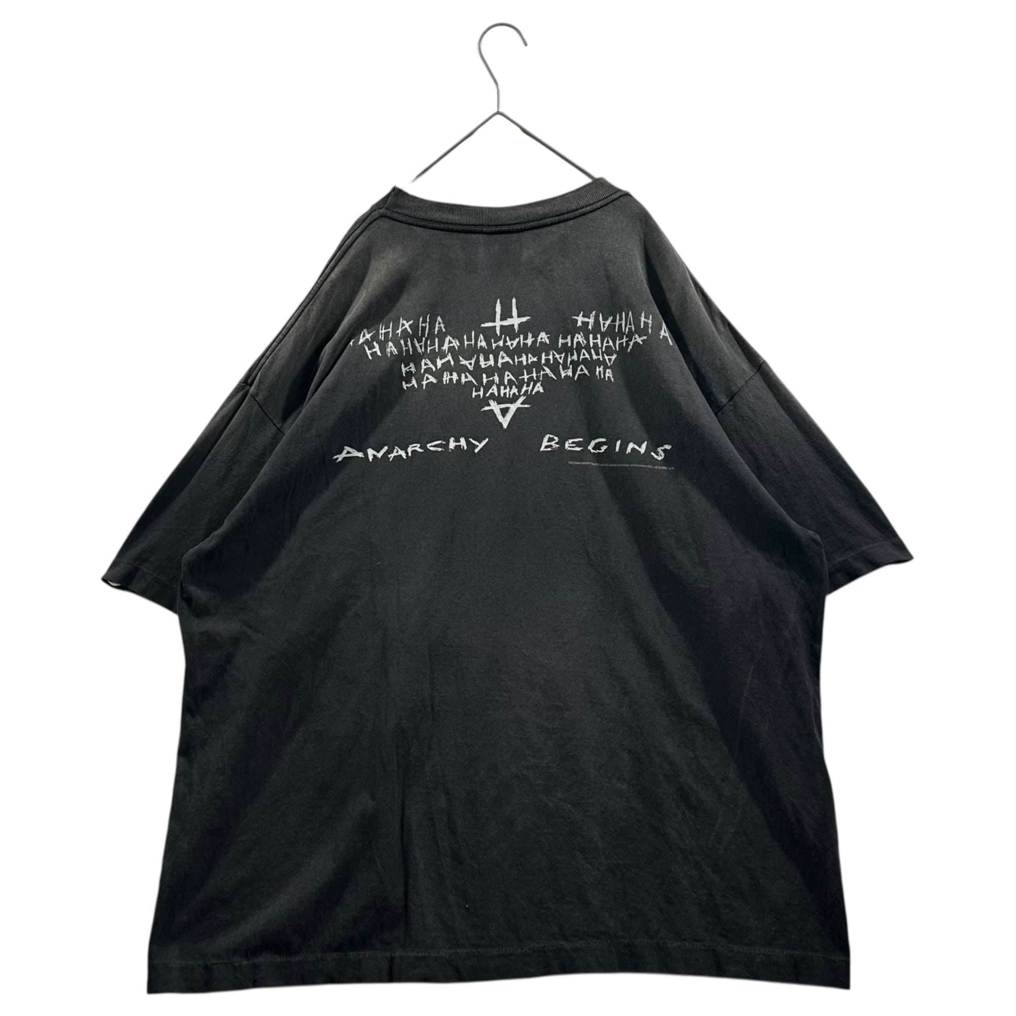 SAINT MICHAEL(セントマイケル) 25SS /BTM_SS TEE /DARK KNIGHT ジョーカー Tシャツ SM-HR-0000-C54 XXL ブラック