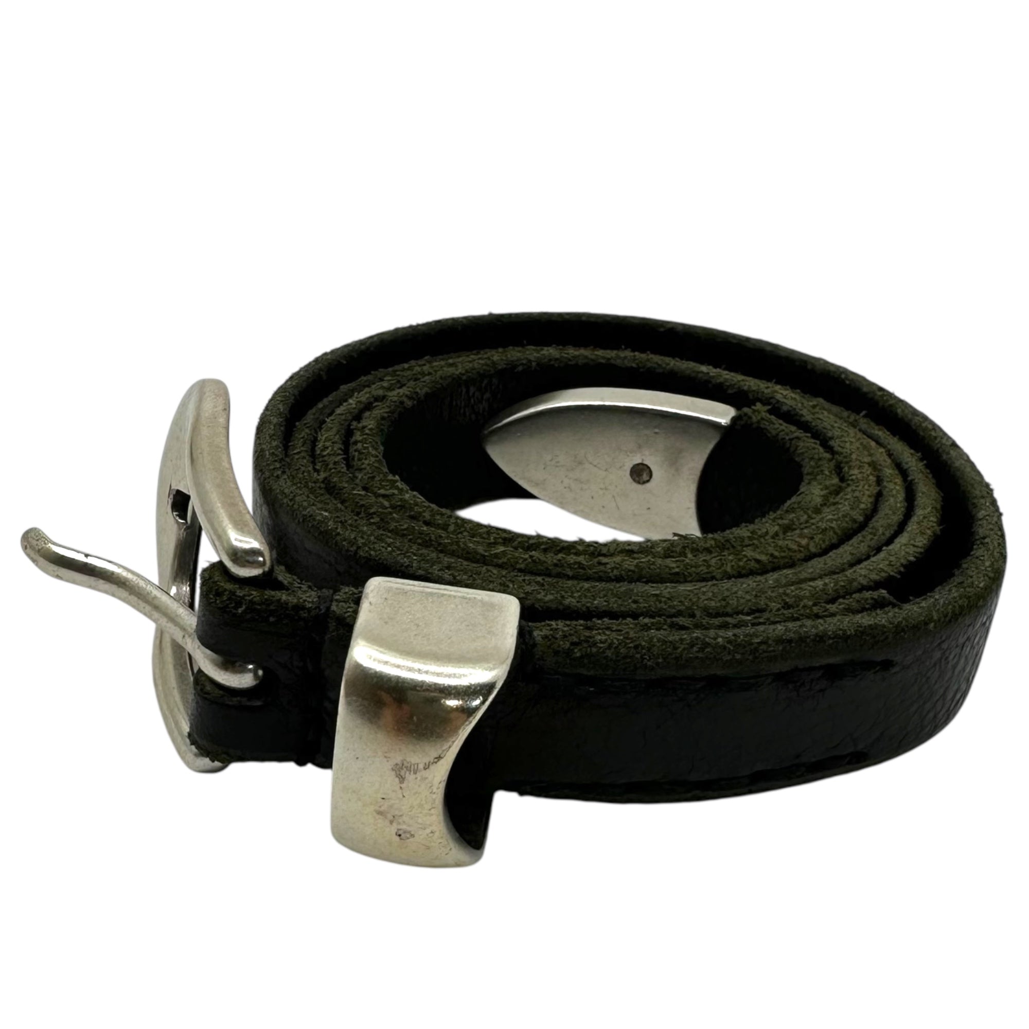 OUR LEGACY(アワーレガシー) BELT 2 CM ナロー ベルト 80 ブラック