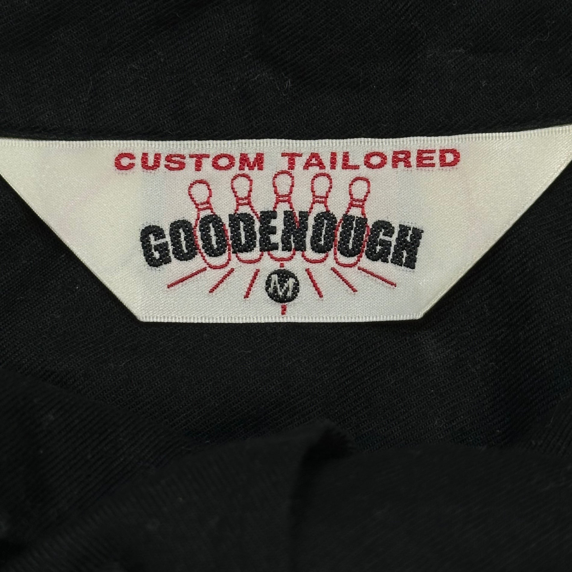 GOODENOUGH(グッドイナフ) 00's Bowling shirt - Back Logo ボーリング