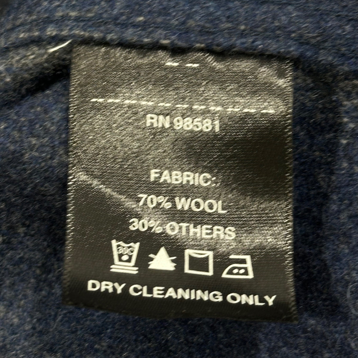 FB COUNTY(エフビーカウンティ) Ombre Check Wool Flannel Shirt -オンブレチェック ウール フランネル シャツ ブルー M