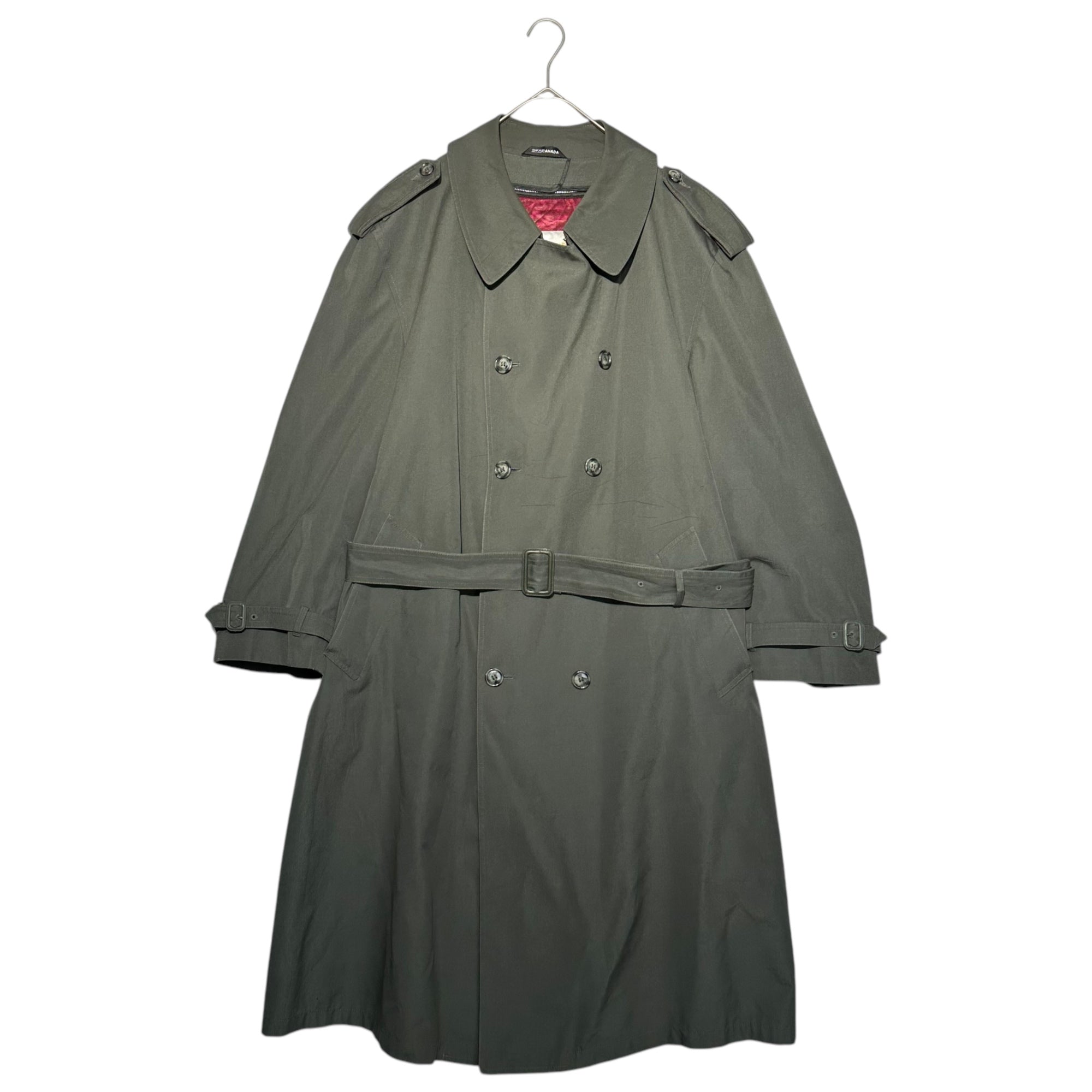 LONDON FOG(ロンドンフォグ) 70's~80's Vintage lined trench coat ヴィンテージ ライナー付 トレンチ コート 46(M程度) グレー