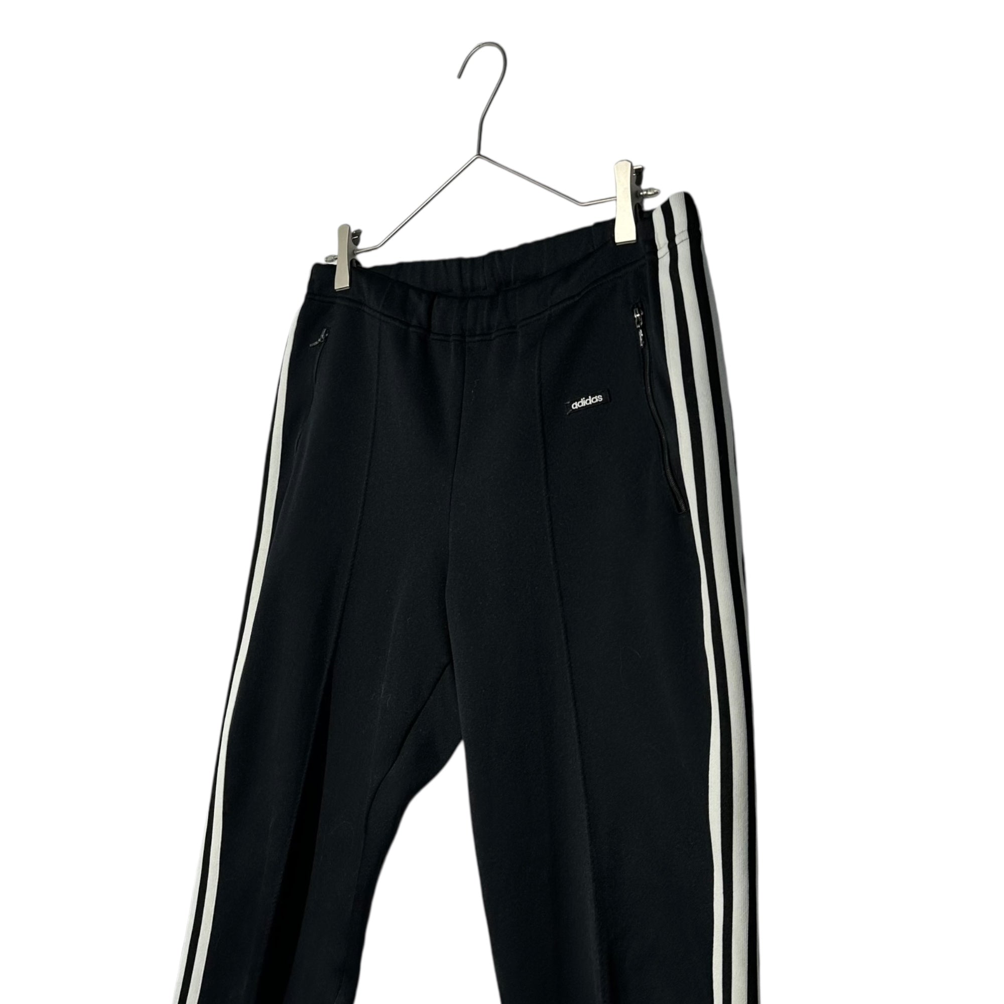adidas(アディダス) 80’s West German made track pants 西ドイツ製 トラック パンツ 6(XL程度) ブラック 80年代 ヴィンテージ