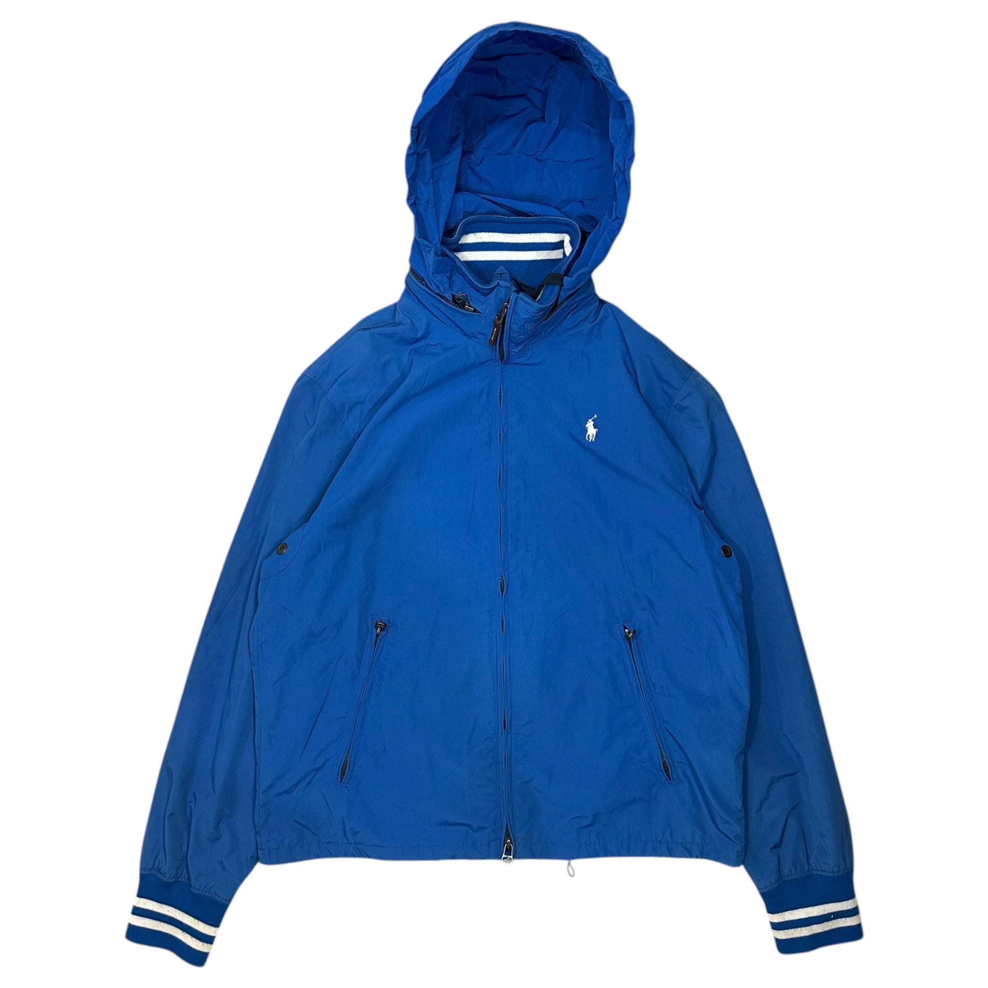 POLO GOLF RALPH LAUREN(ポロゴルフラルフローレン) Nylon Zip-Up Jacket ナイロン ジップアップ ジャケット 7287043LSWB5 M ブルー