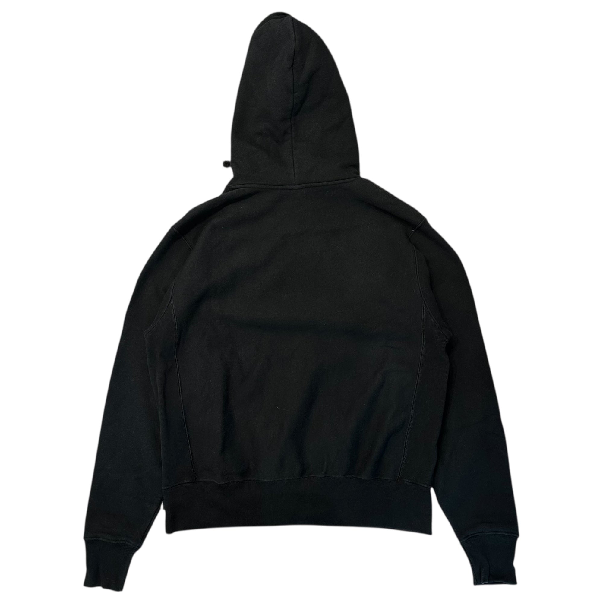 Champion(チャンピオン) One-Point Logo Pullover Hoodie ワンポイント ロゴ プルオーバー フーディー パーカー S101 BK M ブラック
