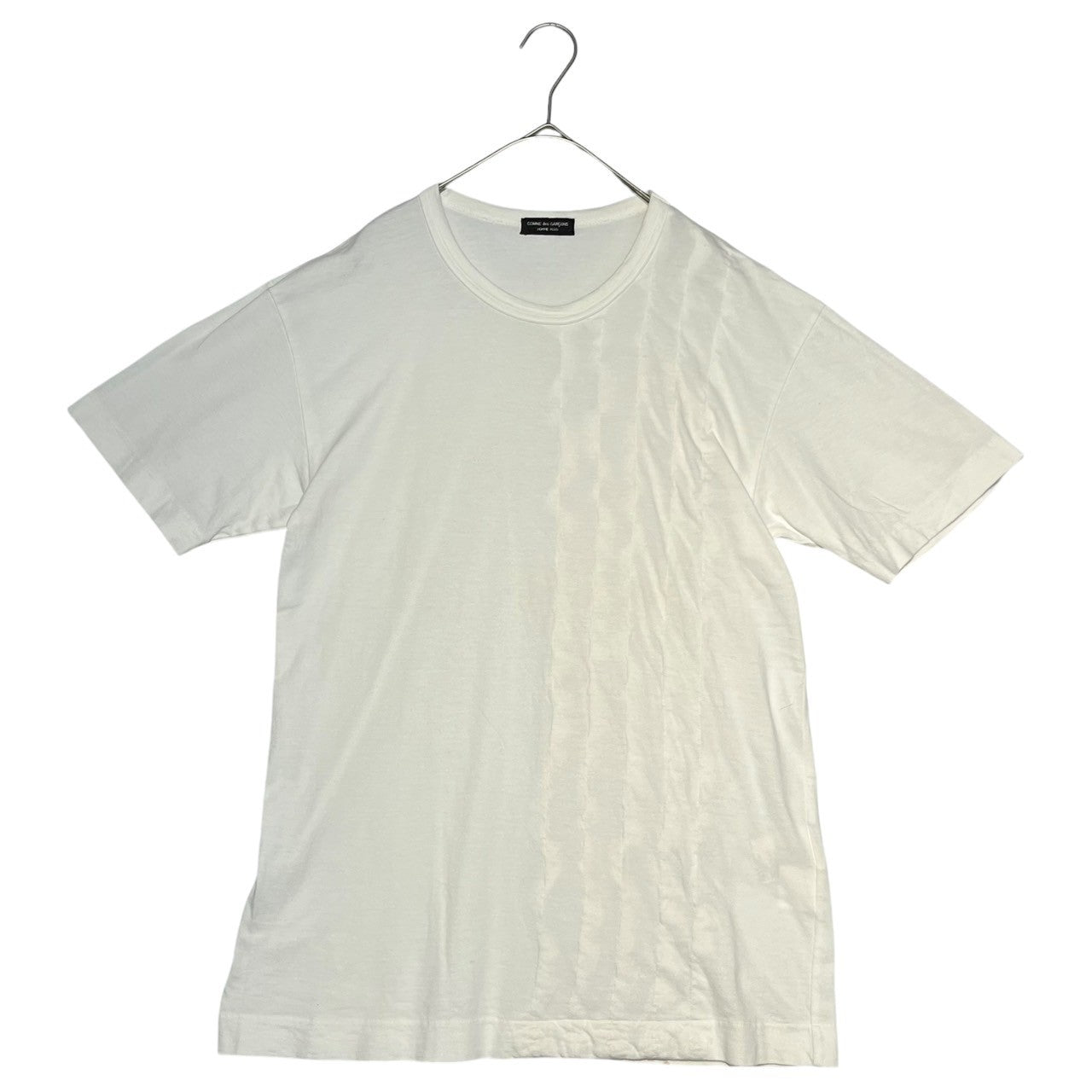 COMME des GARCONS HOMME PLUS(コムデギャルソンオムプリュス) 99SS ruffle T-SHIRT フリル期  裏フリルTシャツ アーカイヴ PT-100340 FREE(L程度) ホワイト AD1998