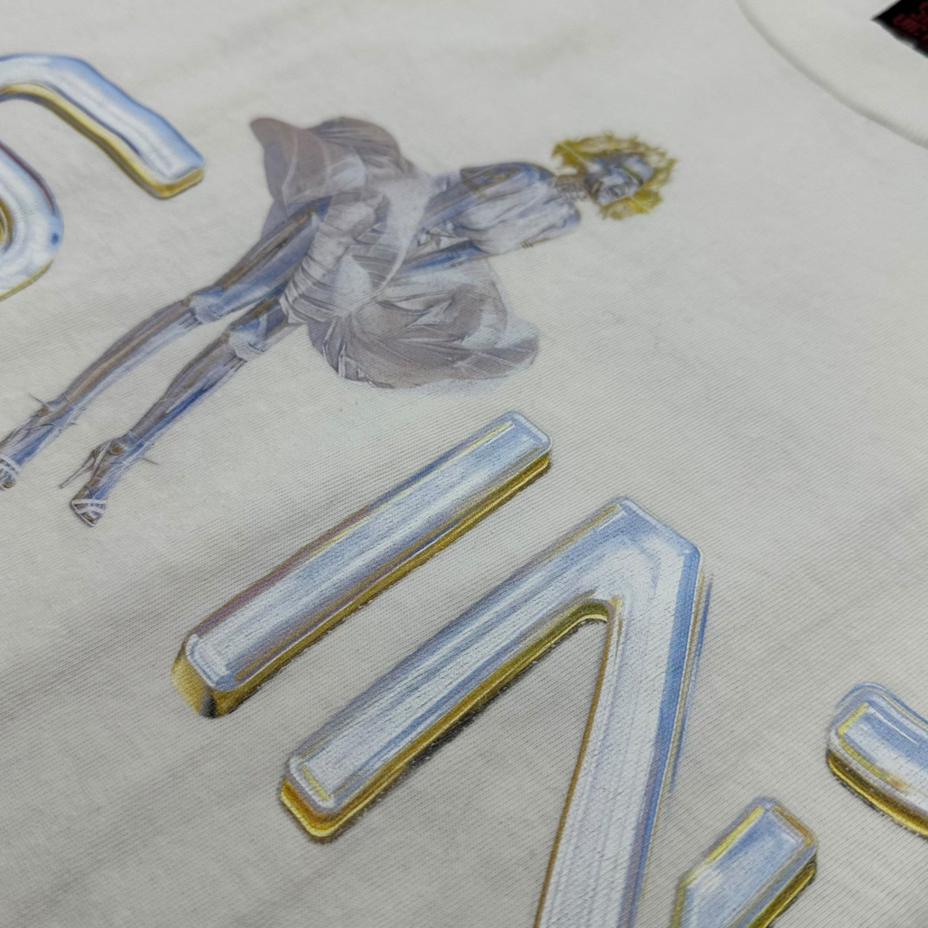 SAINT MICHAEL(セントマイケル) SS Tee Lovers "White" 空山基 プリント Tシャツ SM-HR1-0000-C79 XL ホワイト