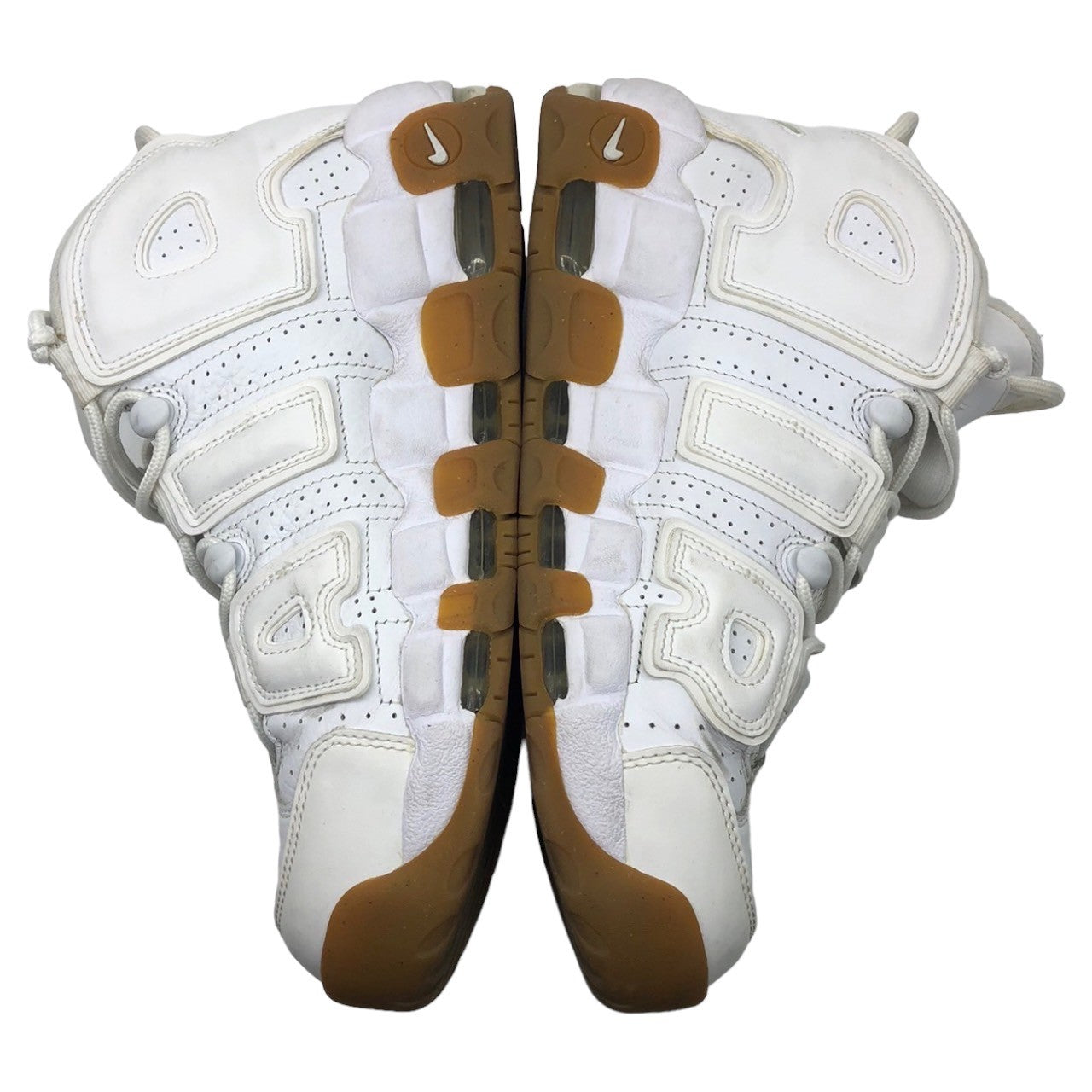 NIKE(ナイキ) AIR MORE UPTEMPO エアー モアアップテンポ ハイカット スニーカー AIR ロゴ 414962-103 SIZE 28.0 ホワイト