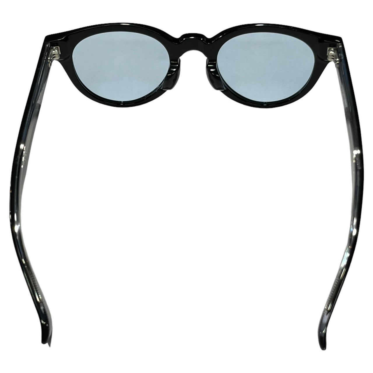 AUDIENCE(オーディエンス) cell frame sunglasses セルフレーム サングラス 金子眼鏡 KANEKO OPTICAL  AUS-018 ブラック×ライトブルー ケース付属