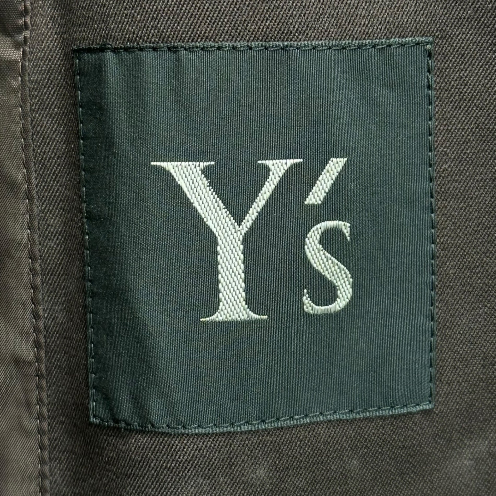 Y's(ワイズ) Old Big Silhouette Double-Breasted Wool Jacket オールド ビッグシルエット ダブルブレスト ウール ジャケット YX-J61-112 FREE ブラウン メンズ着用可能サイズ