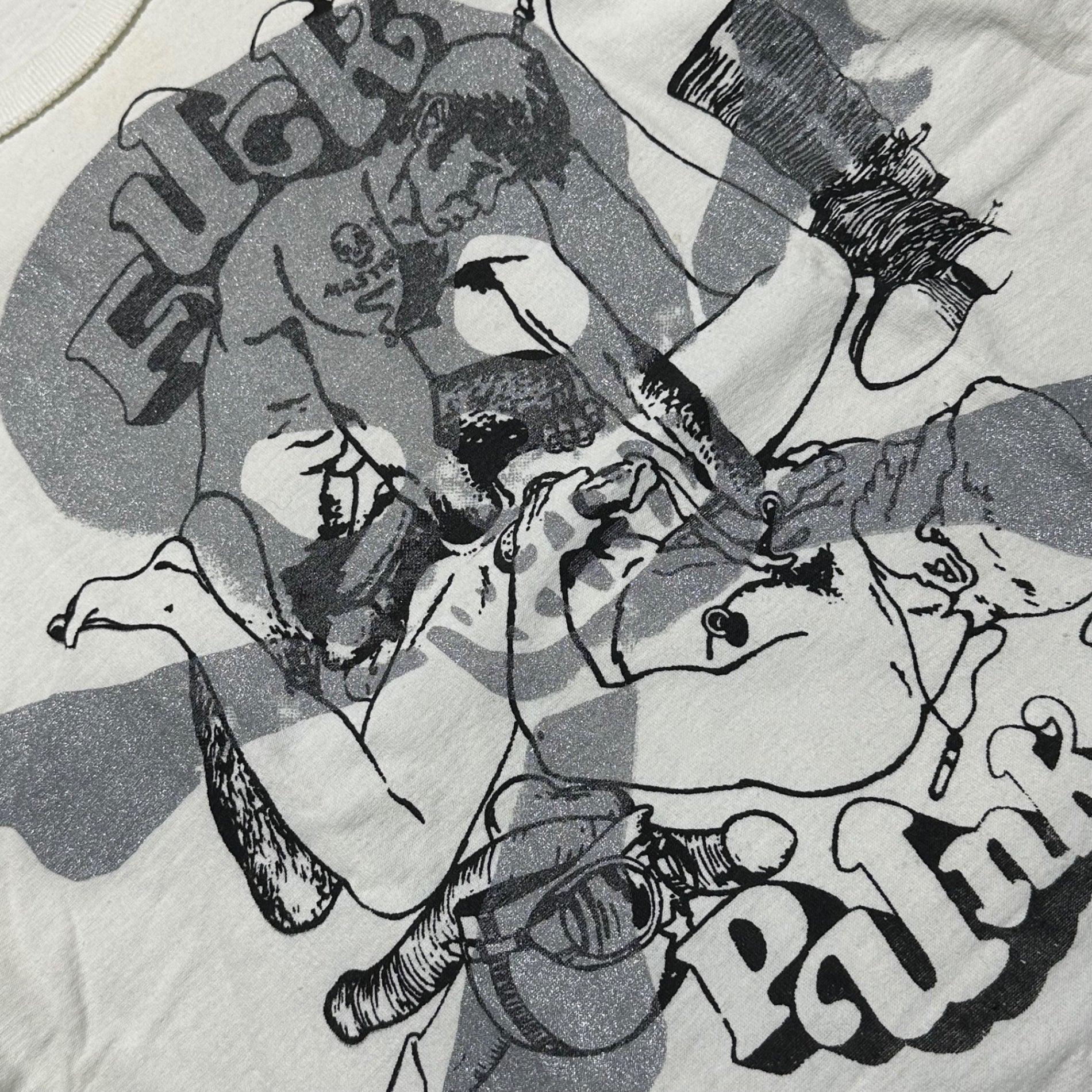 SEDITIONARIES(セディショナリーズ) 70's VINTAGE FUCK YOUR MOTHER TEE 70年代 ヴィンテージ ファック ユア マザー Tシャツ ピストルズ FREE ホワイト×ブラック 鑑定書付き SEX