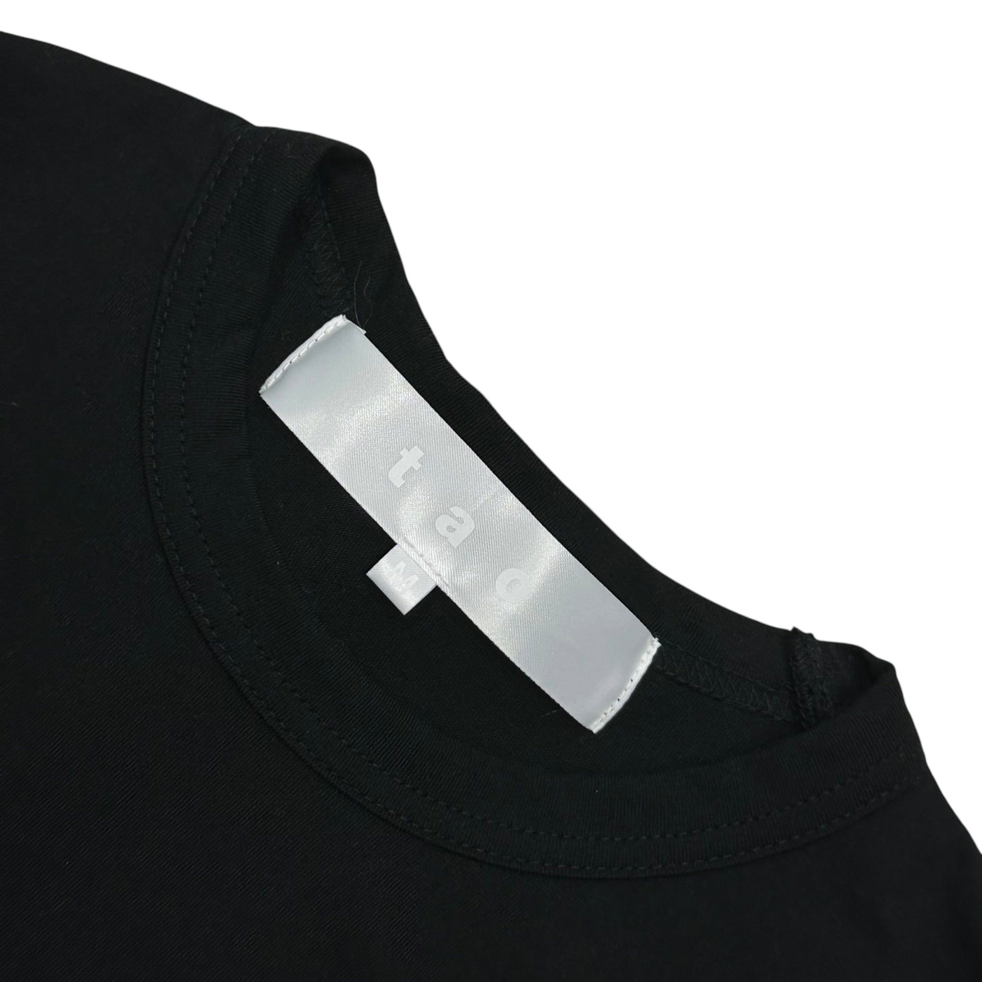 TAO(タオ) 25AW Sequin Design T-Shirt スパンコール デザイン カットソー TP-T010 M ブラック AD2025 コムデギャルソン