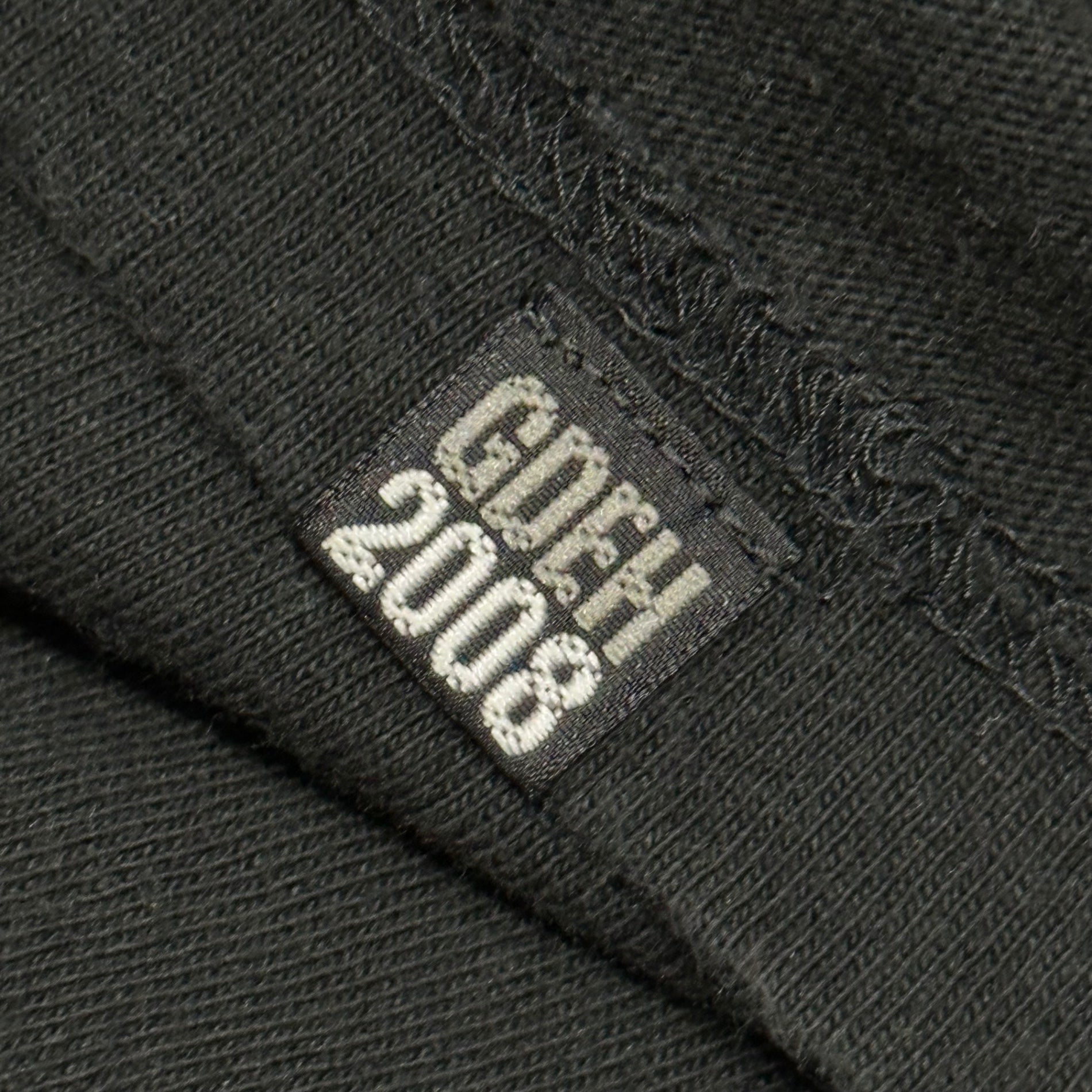 GOODENOUGH(グッドイナフ) 2008's cotton base Circle Logo S/S T-Shirt サークル ロゴ 半袖 Tシャツ L ブラック
