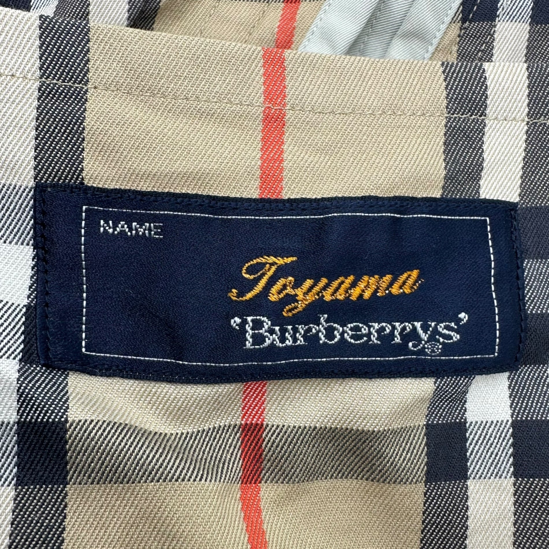 Burberrys(バーバリーズ) 90's Lined Nova Check Trench Coat ライニング ノバチェック トレンチ コート L程度 ベージュ 90年代