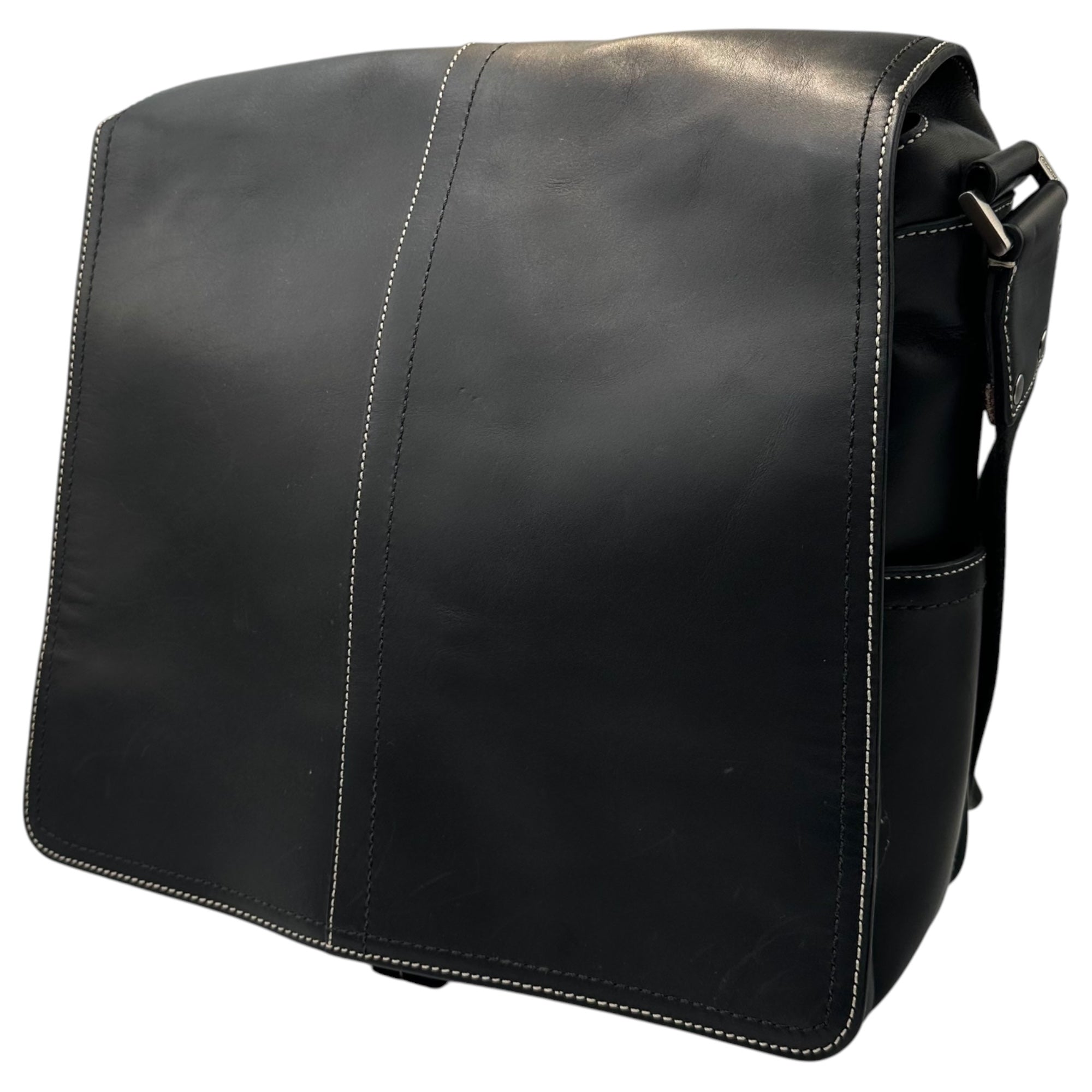 COACH(コーチ) Atlantic Map Messenger Leather Shoulder Bag アトランティックマップ メッセンジャー レザー ショルダー バッグ K1093-F05A02 ブラック