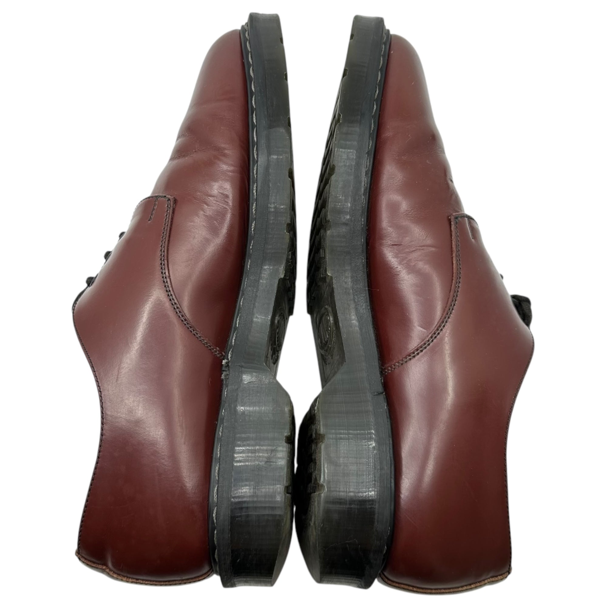 SOLOVAIR(ソロヴェアー) England made Oxblood Hi-Shine Gibson Shoe オックスフォード ハイシャイン レザー ギブソン シューズ 995 8(27cm程度) ブラウン 3 Eye 3ホール レザー 2488