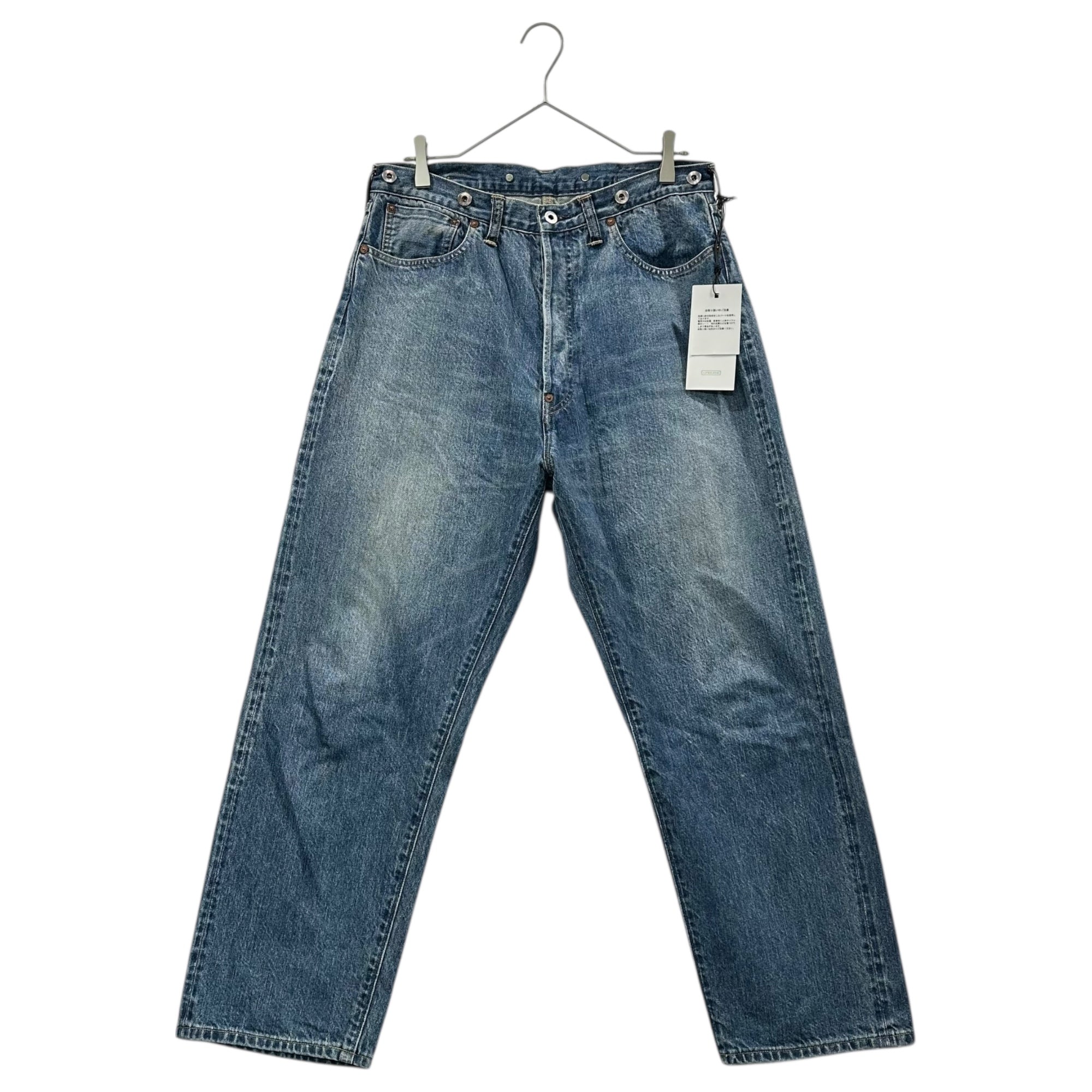 A.PRESSE(アプレッセ) 23AW No.22 Washed Wide Denim Pants ウォッシュ