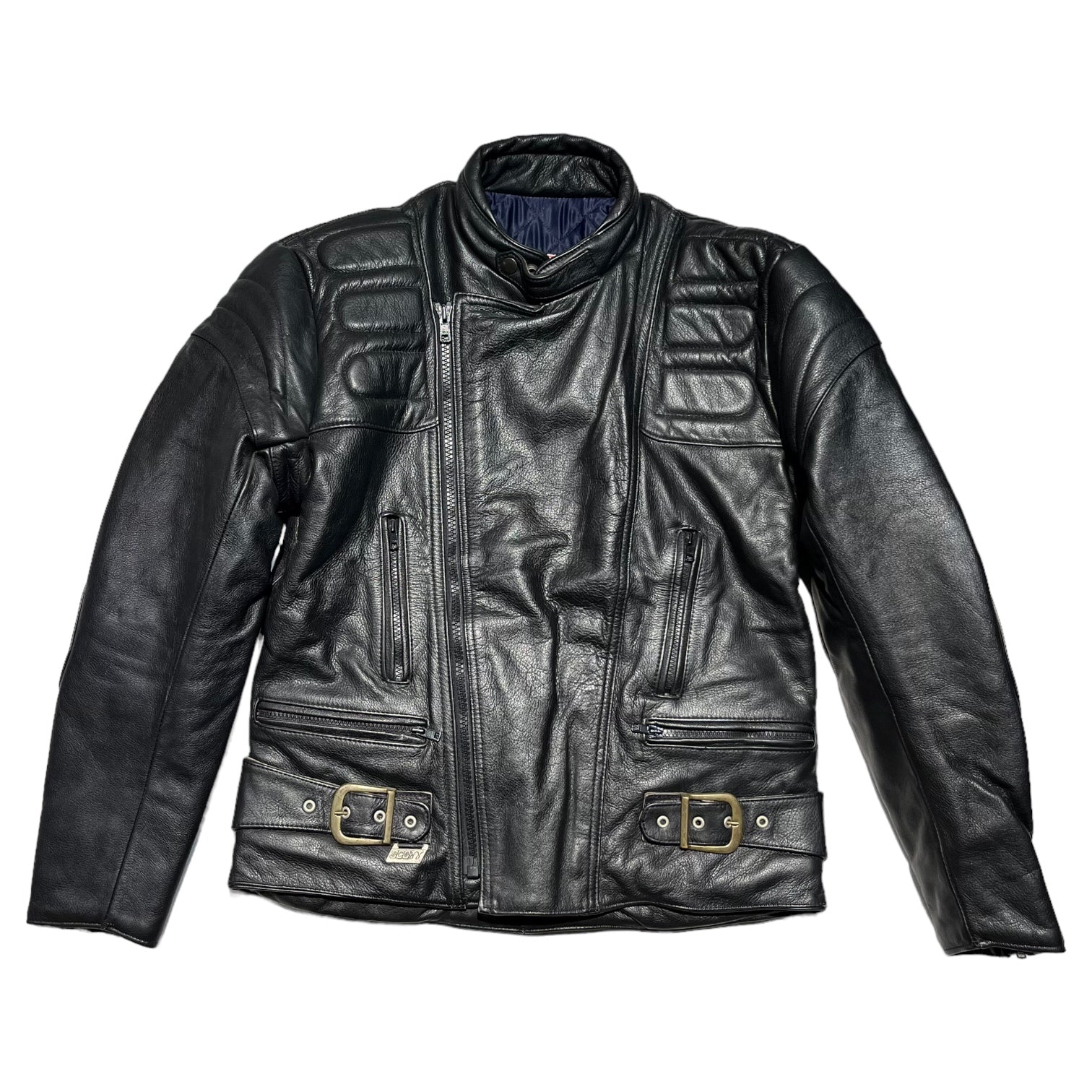 SCOTT(スコット) 80's British riders jacket 80年代 ブリティッシュ ライダースジャケット 42 ブラック