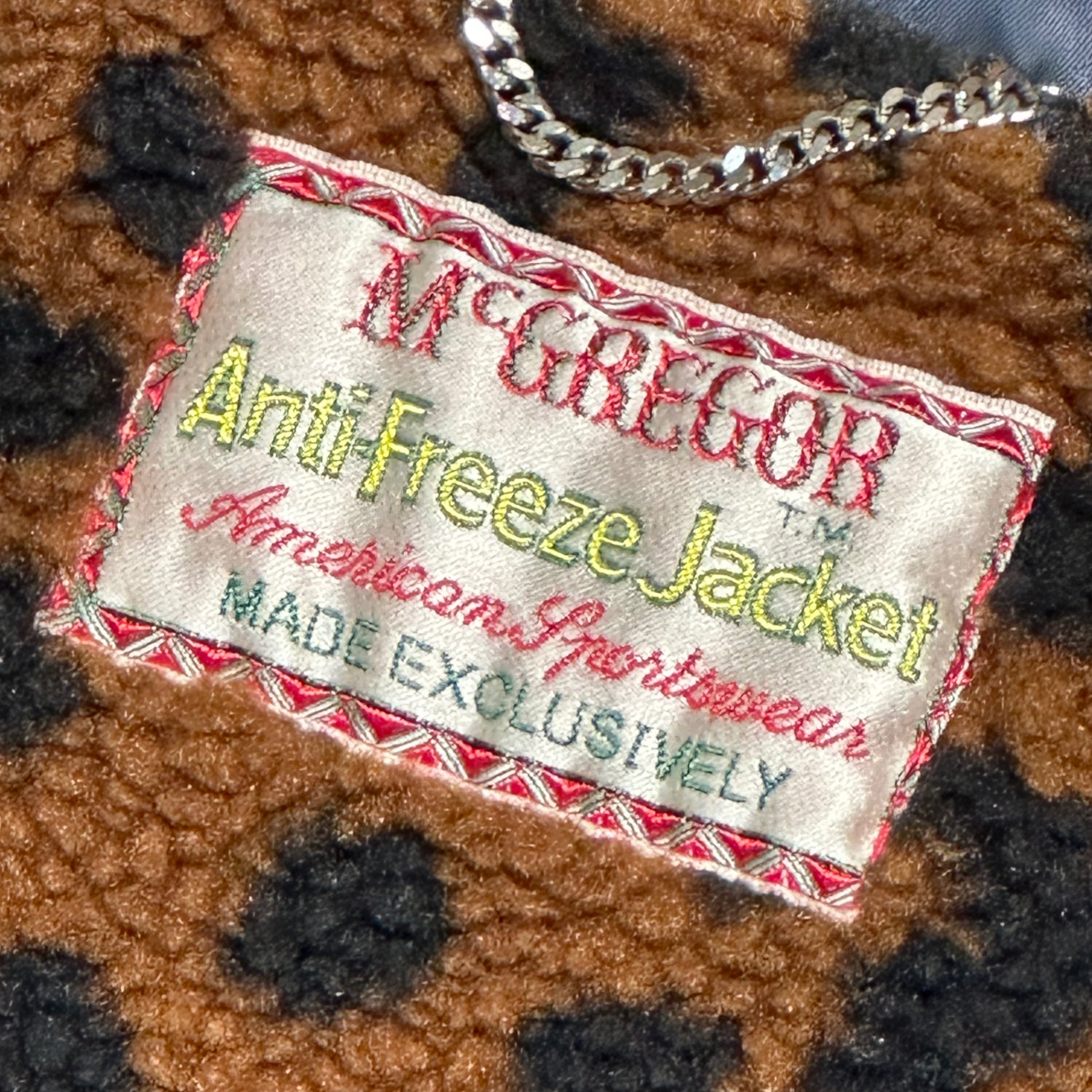 WACKO MARIA×MCGREGOR(ワコマリア×マックレガー) 23AW ANTI-FREEZE JACKET TYPE-3 アンチ フリーズ ジャケット 23FW-WMO-MC03 / 113133803 M グレー レオパード ボア ナイロン ブルゾン