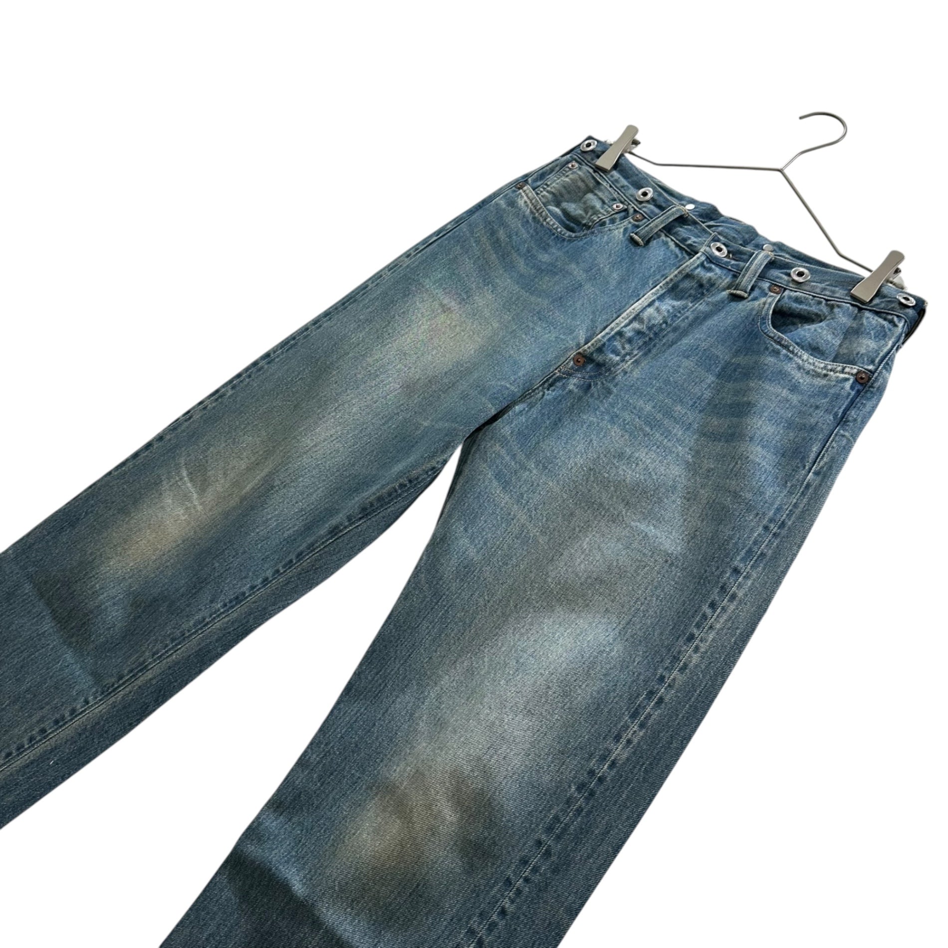 A.PRESSE(アプレッセ) No.2 Washed Denim Pants ナンバーツー ウォッシュド デニム パンツ AP-4008 30/28 インディゴ
