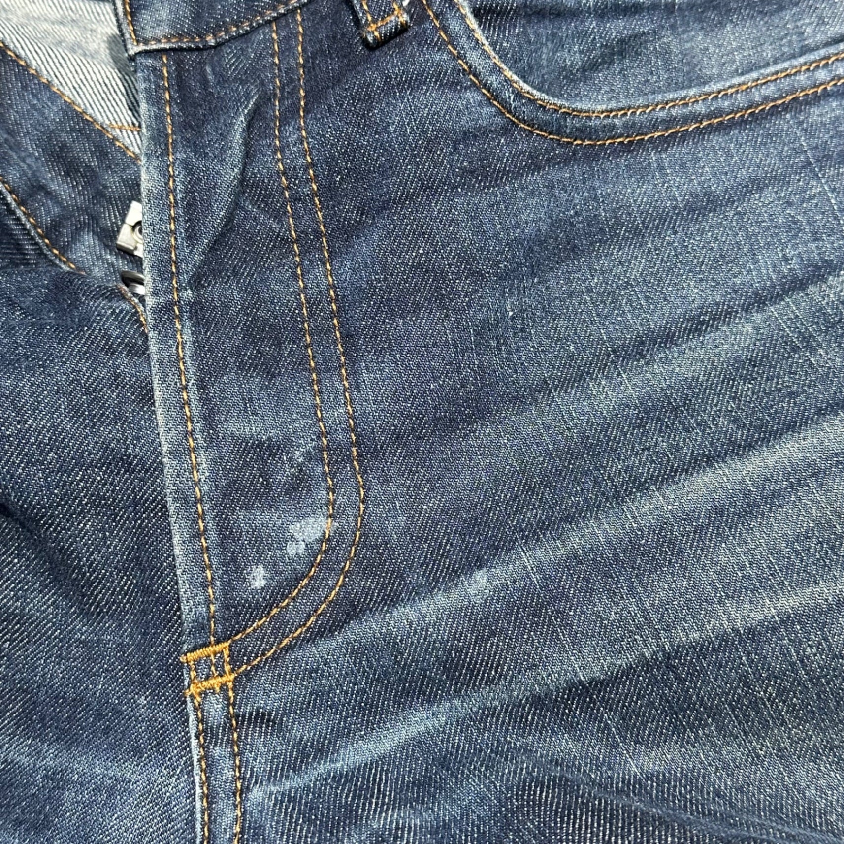 Dior HOMME(ディオールオム) Super Long Denim Skinny Pants スーパーロング デニム スキニー パンツ 29 インディゴ