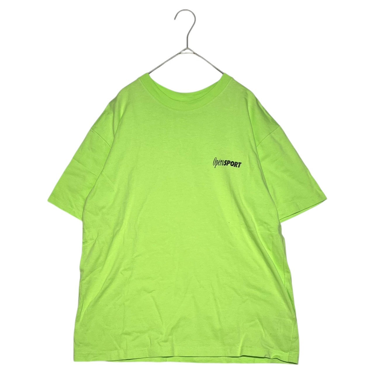 OperaSPORT(オペラスポーツ) LOGO CLAUDE UNISEX T-SHIRT ロゴ クラウド ユニセックス Tシャツ 1679-343-3266 1(S) グリーン ユナイテッドアローズ等取扱 参考定価14,300円(税込)