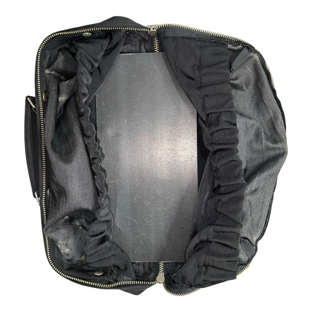 tricot COMME des GARCONS(トリココムデギャルソン) Vintage Nylon Vanity Bag ヴィンテージ ナイロン バニティ バッグ TK022040 ブラック