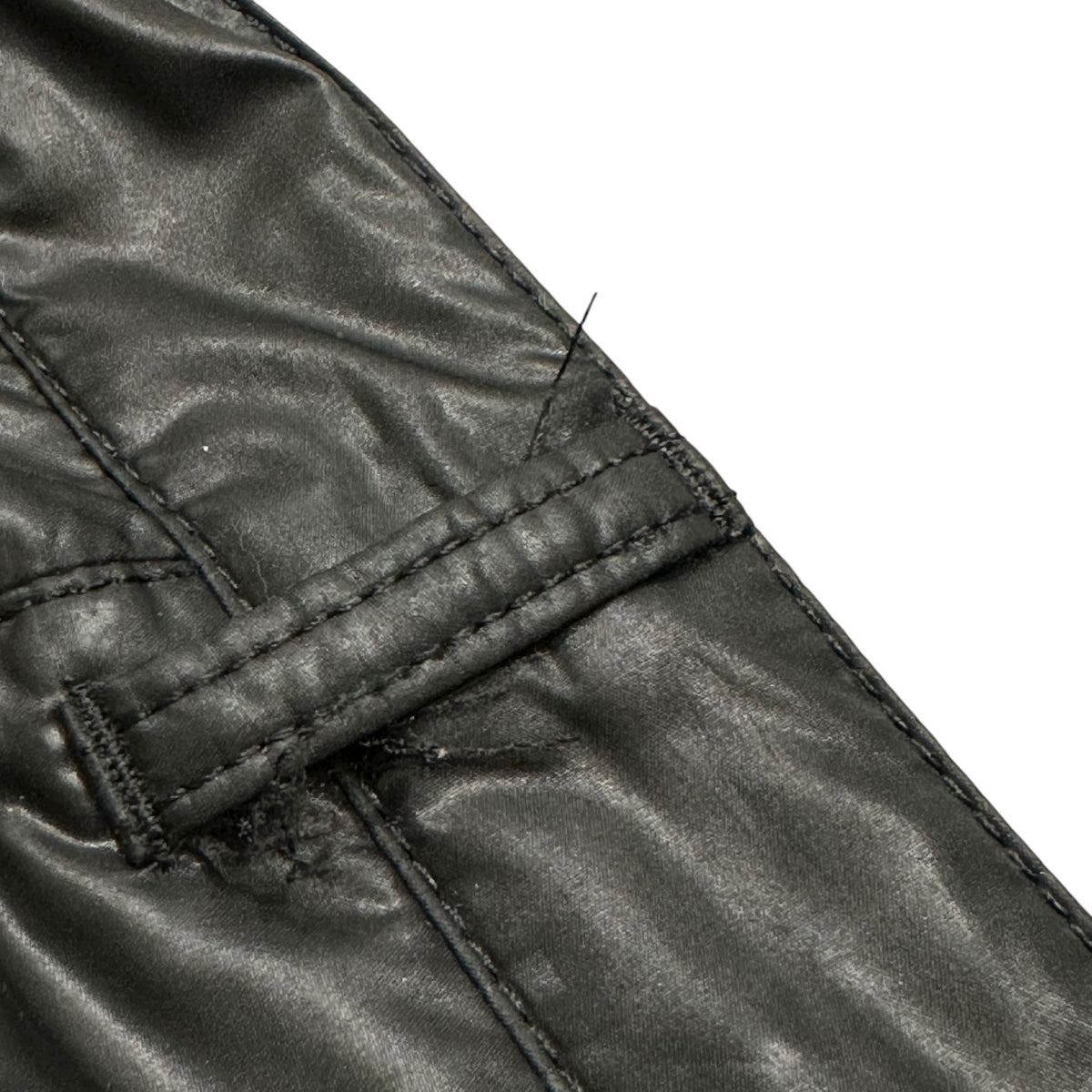 JUNYA WATANABE COMME des GARCONS(ジュンヤワタナベコムデギャルソン) 2004AW Padded Tapered Polyester Pants 中綿 テーパード ポリ パンツ JN-P061 S ブラック AD2004 00s アーカイブ