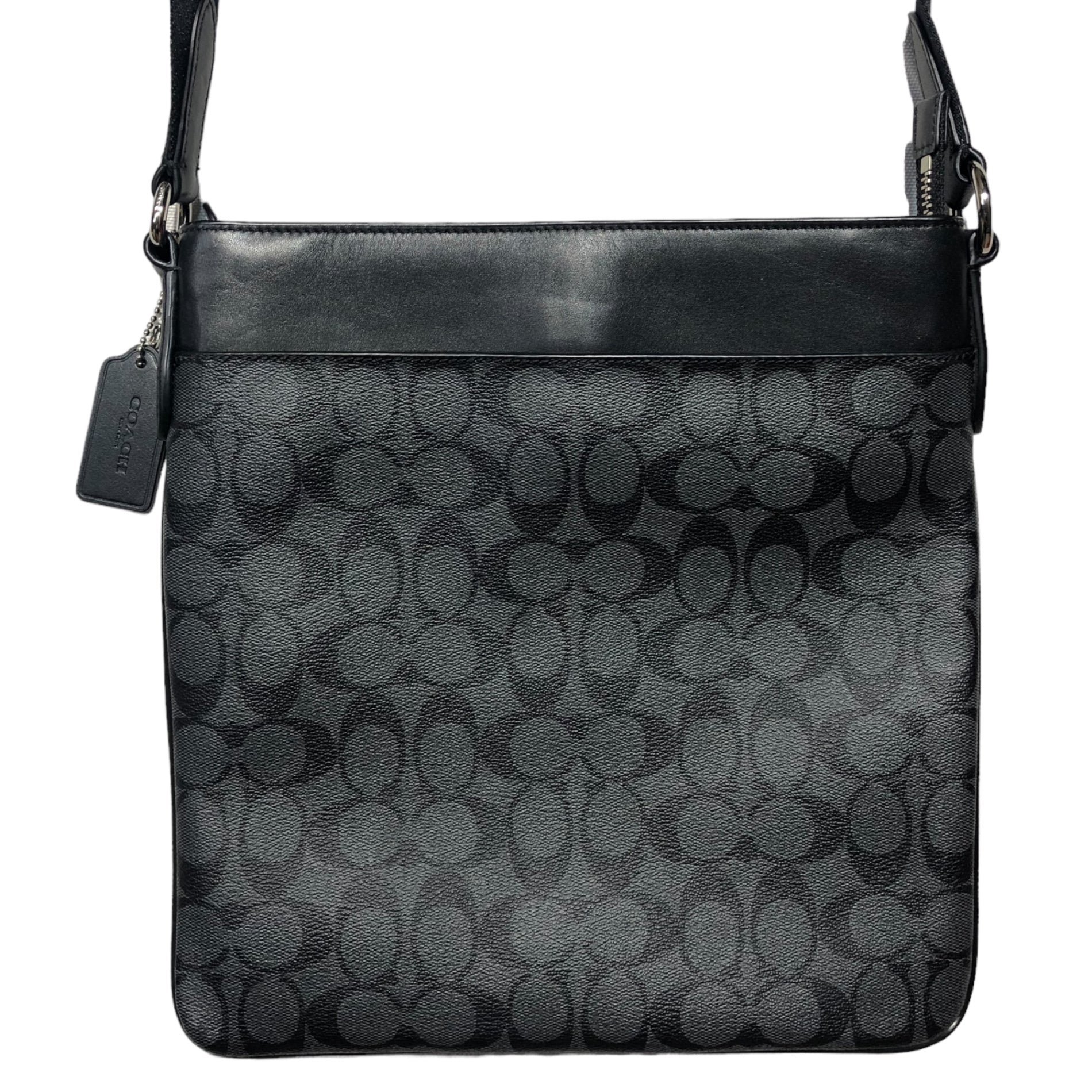 COACH コーチ F54781 シグネチャー ショルダーバッグ PVC レディース