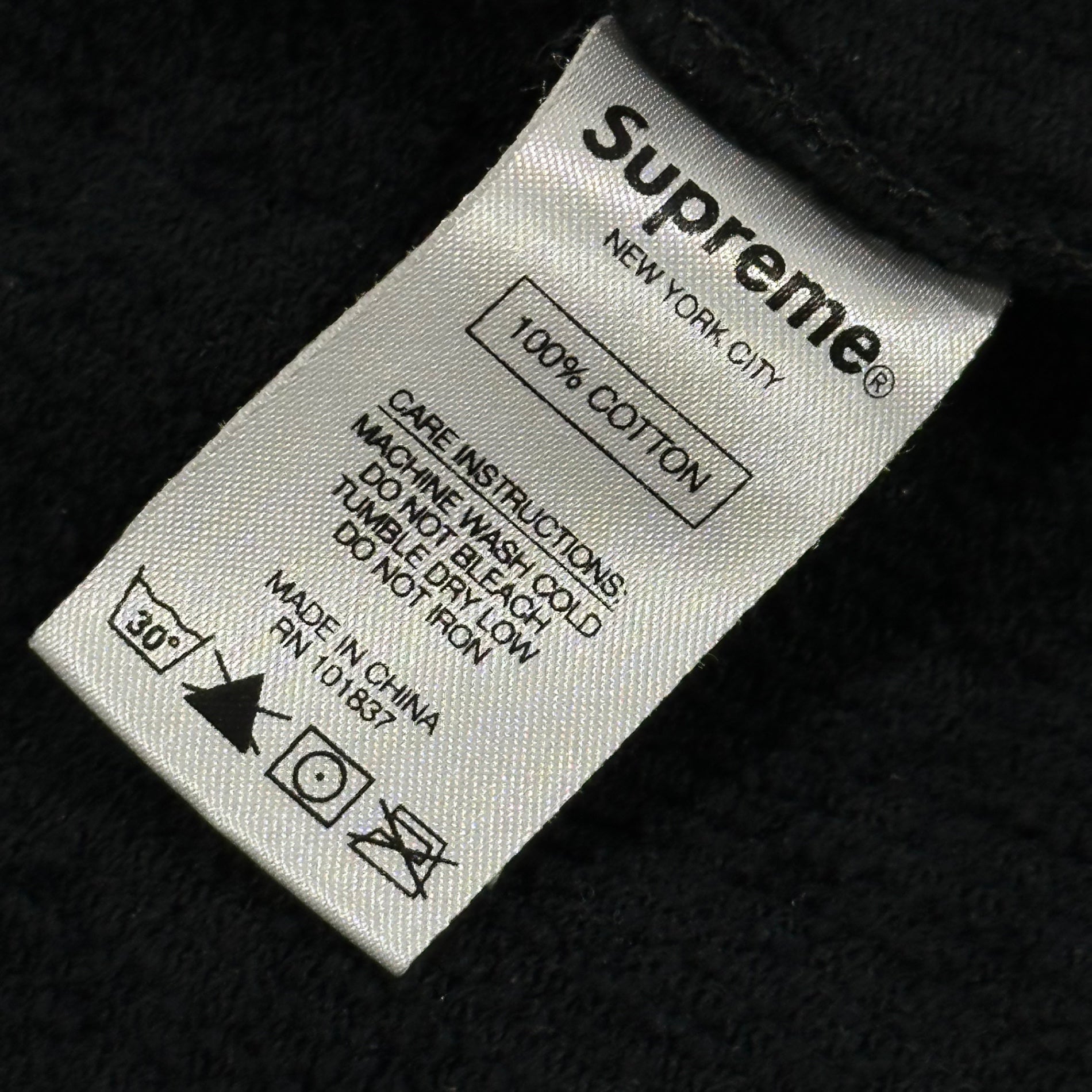 SUPREME(シュプリーム) 2018SS Corduroy Baseball Jersey コーデュロイ ベースボール ジャージィ シャツ M ブラック×ライトブルー 海外著名人着用モデル