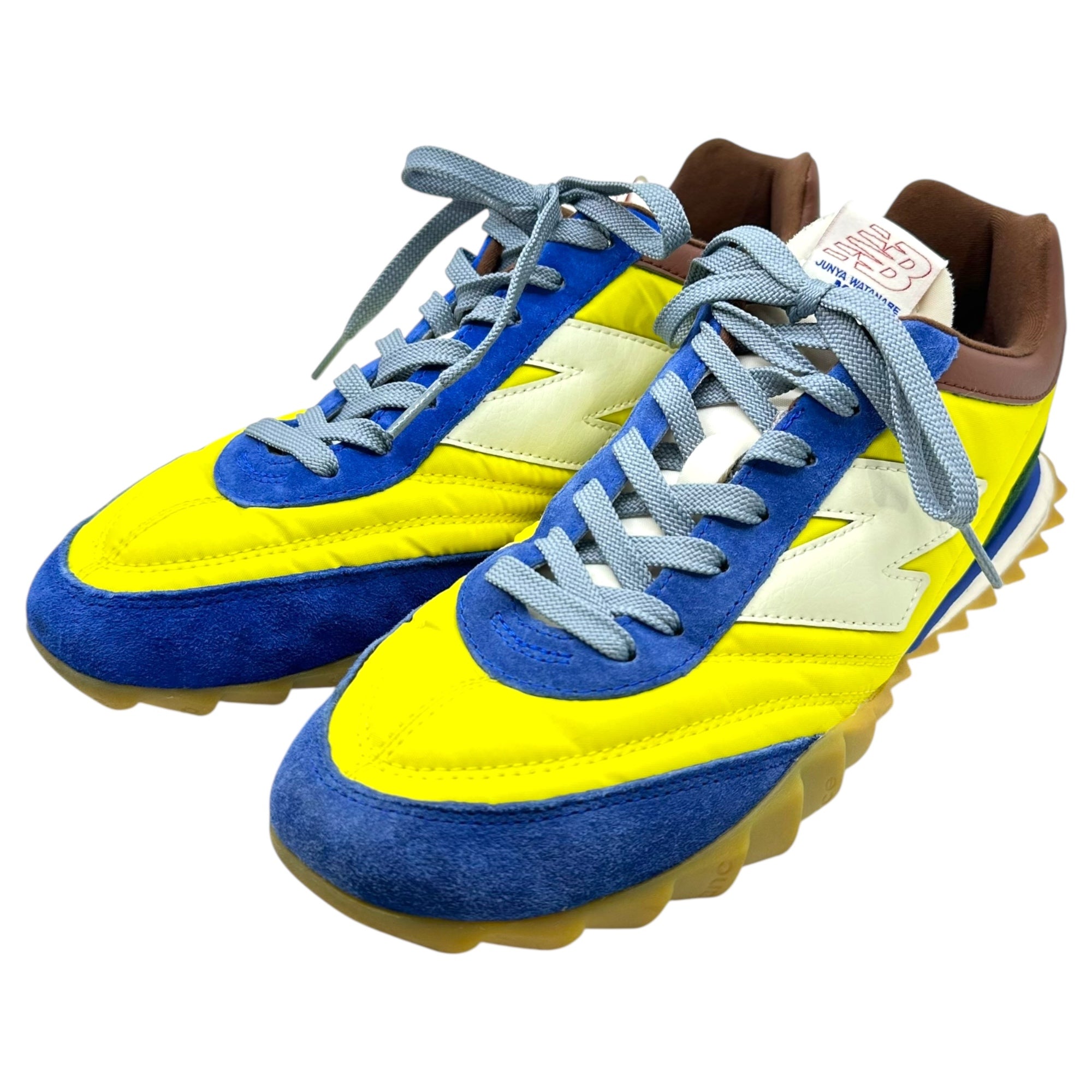 COMME des GARCONS JUNYA WATANABE MAN×NEW BALANCE(コムデギャルソンジュンヤワタナベマン×ニューバランス) RC30 'Multi-Color' Wネーム ローカット スニーカー URC30MN3 28cm イエロー×ブルー×グリーン コラボ