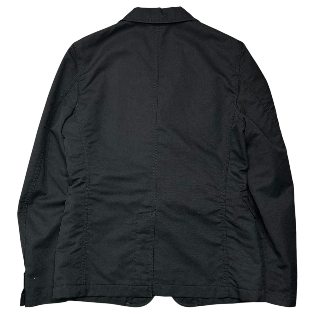 BLACK COMME des GARCONS(ブラックコムデギャルソン) 2015AW Gold-Lined 3B Wool Jacket ゴールド ライニング 3B ウール ジャケット 1P-J010 M ブラック×ゴールド AD2015 テーラード