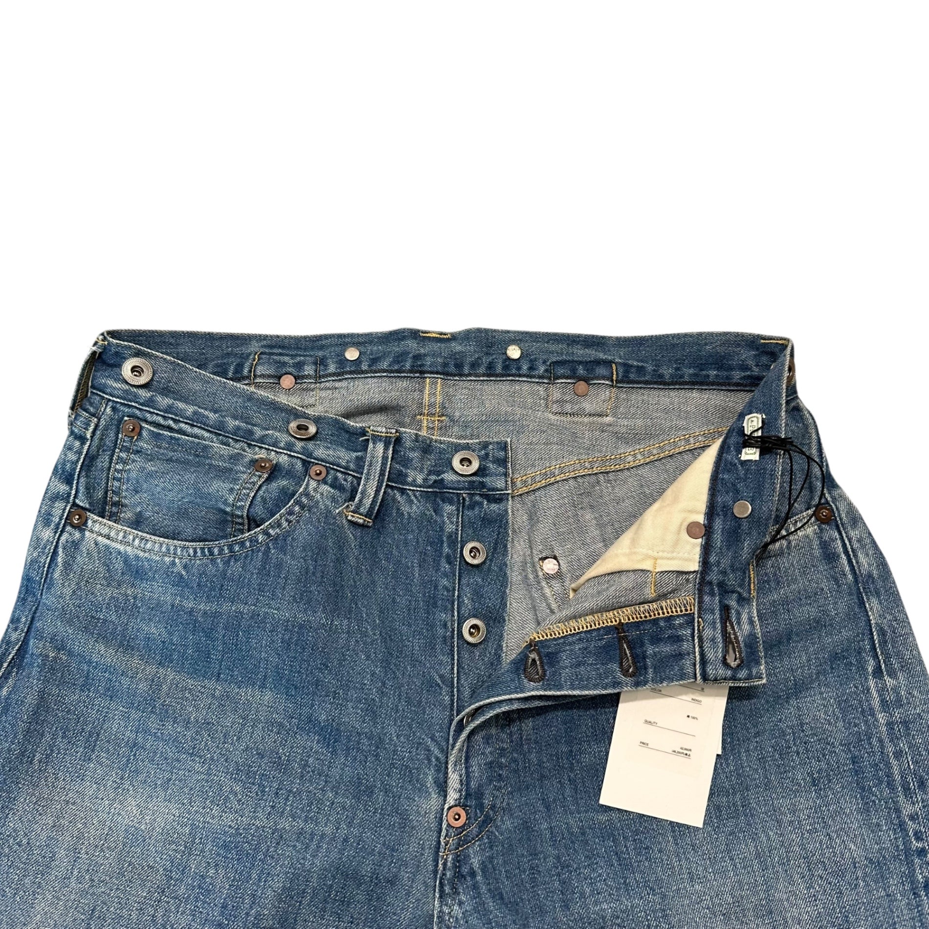 A.PRESSE(アプレッセ) No.2 Washed Denim Pants ウォッシュド デニム パンツ 23SAP-04-06H 32 インディゴ