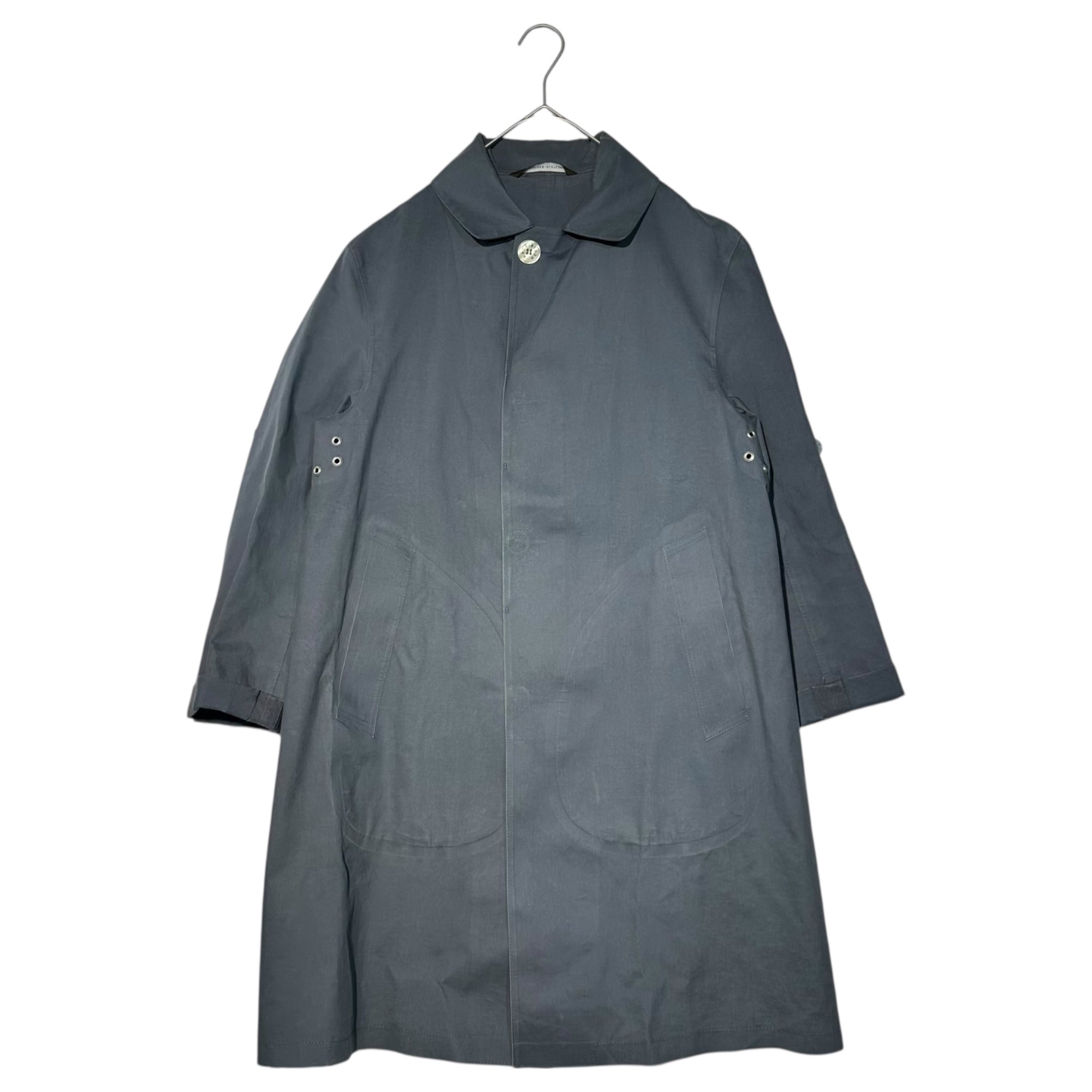 MACKINTOSH(マッキントッシュ) Rubberized stainless steel collar coat ゴム引き ステンカラー コート 36(S程度) グレー