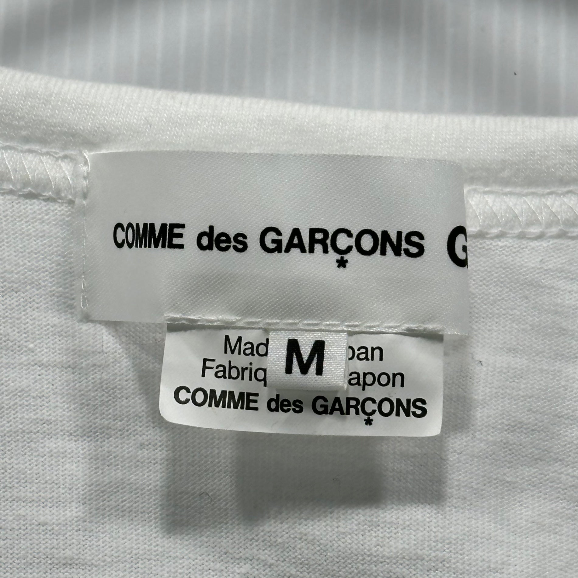 COMME des GARCONS GIRL(コムデギャルソンガール) 22SS Tulle Layered T-Shirt チュール レイヤード Tシャツ NI-T006 M ホワイト AD2021