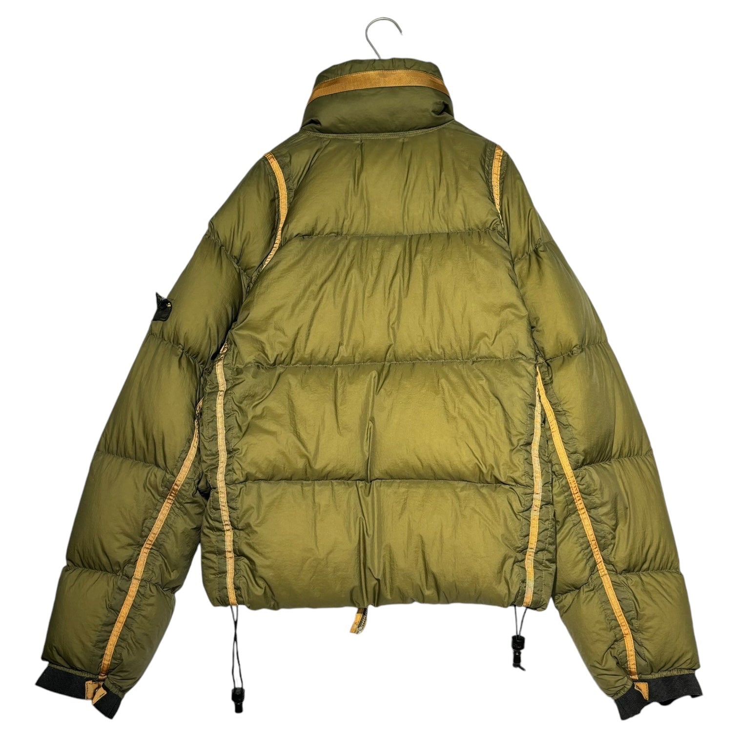 STONE ISLAND(ストーンアイランド) 07AW Micro Reps GOOSE DOWN JACKET マイクロ レップ グース ダウン ジャケット 47154V24 M カーキ 07年製 アーカイヴ 稀少品