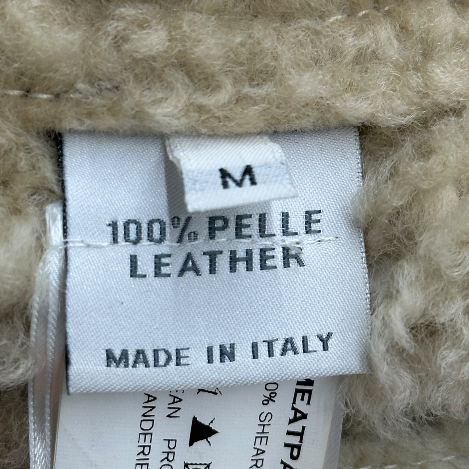 MEATPACKING D for Ron Herman (ミートパッキング・ディ フォー ロンハーマン) Mouton Boa Lunch Coat ムートン ボア ランチコート M グレージュ