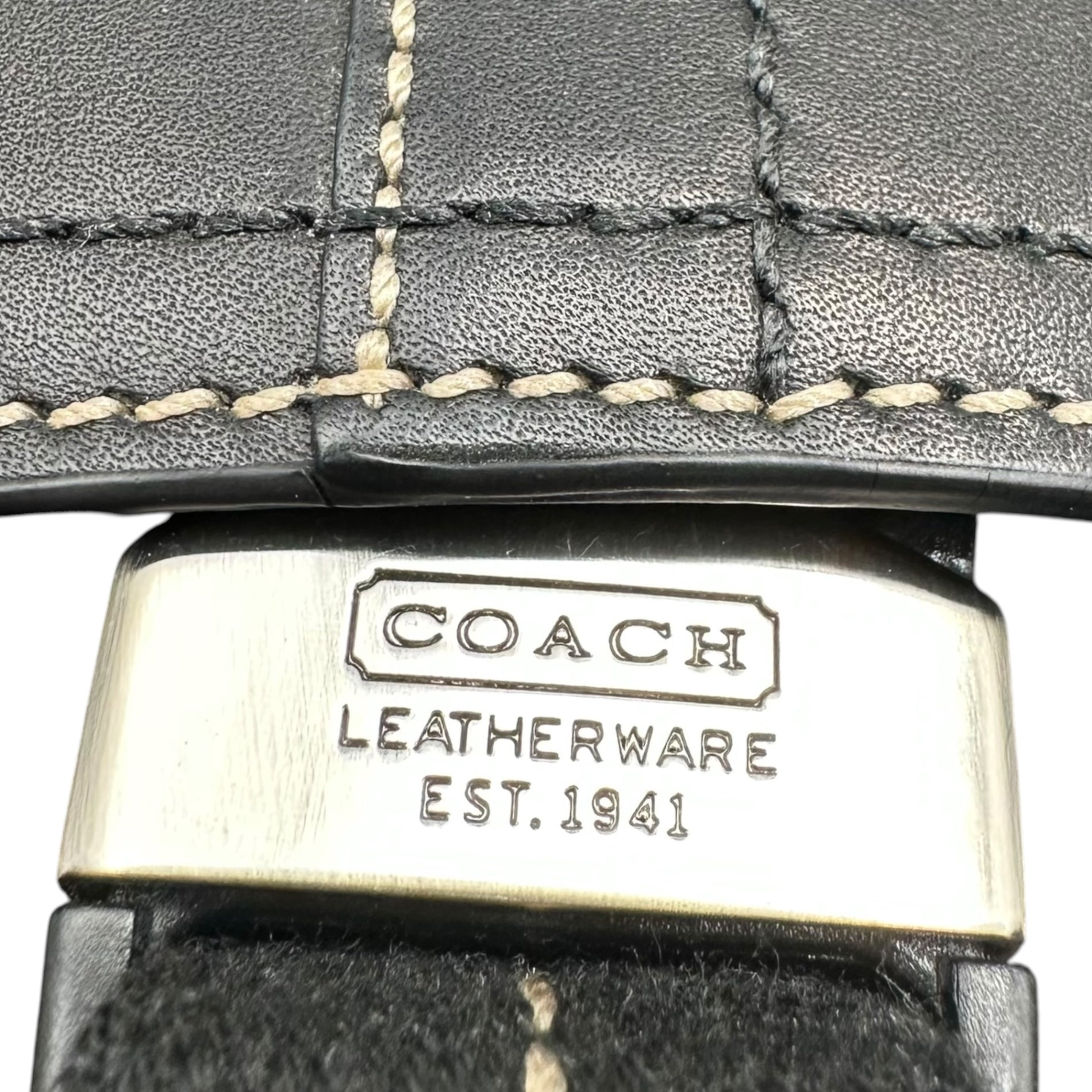 COACH(コーチ) Atlantic Map Messenger Leather Shoulder Bag アトランティックマップ メッセンジャー レザー ショルダー バッグ K1093-F05A02 ブラック