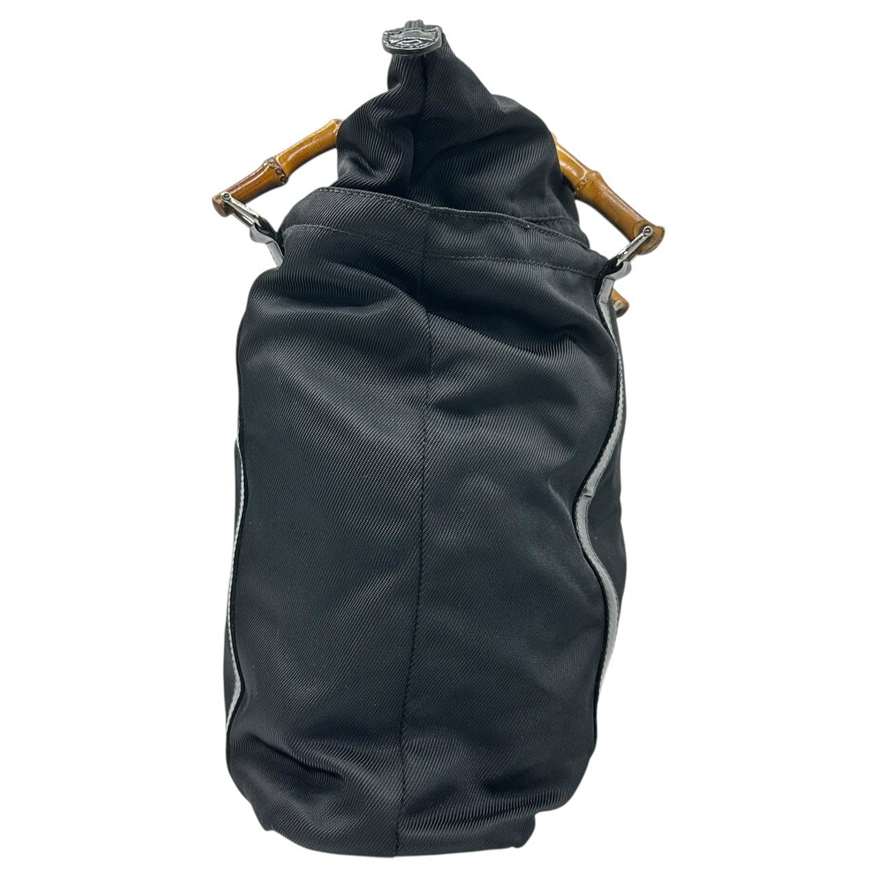 GUCCI(グッチ) Bamboo Nylon Tote Bag バンブー ナイロン トート バッグ 000・1998・0508 ブラック