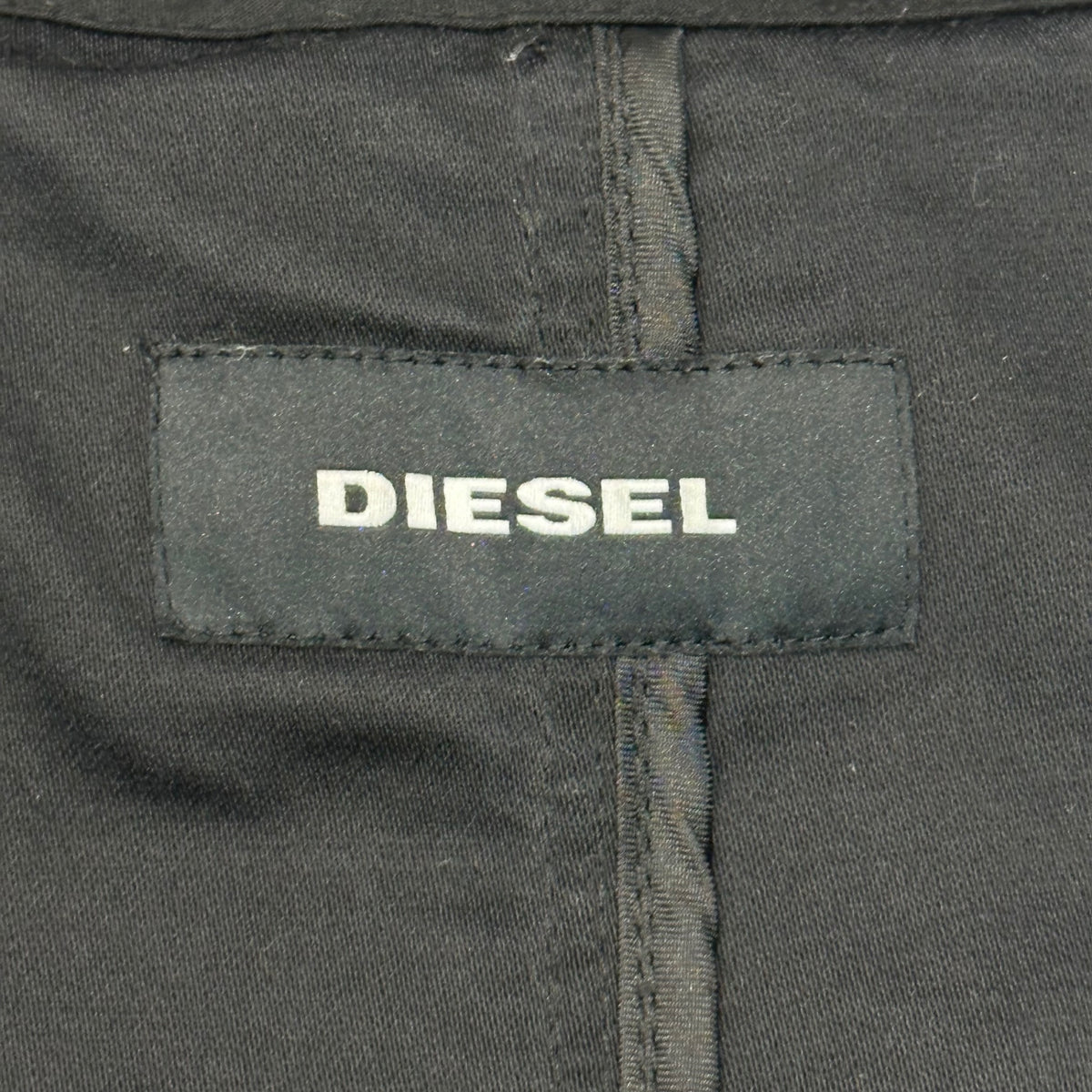 DIESEL(ディーゼル) Distressed MA-1 Docked Fishtail Parka ヴィンテージ加工 MA-1 ドッキング モッズコート 00E8F203 M ブラック×ネイビー