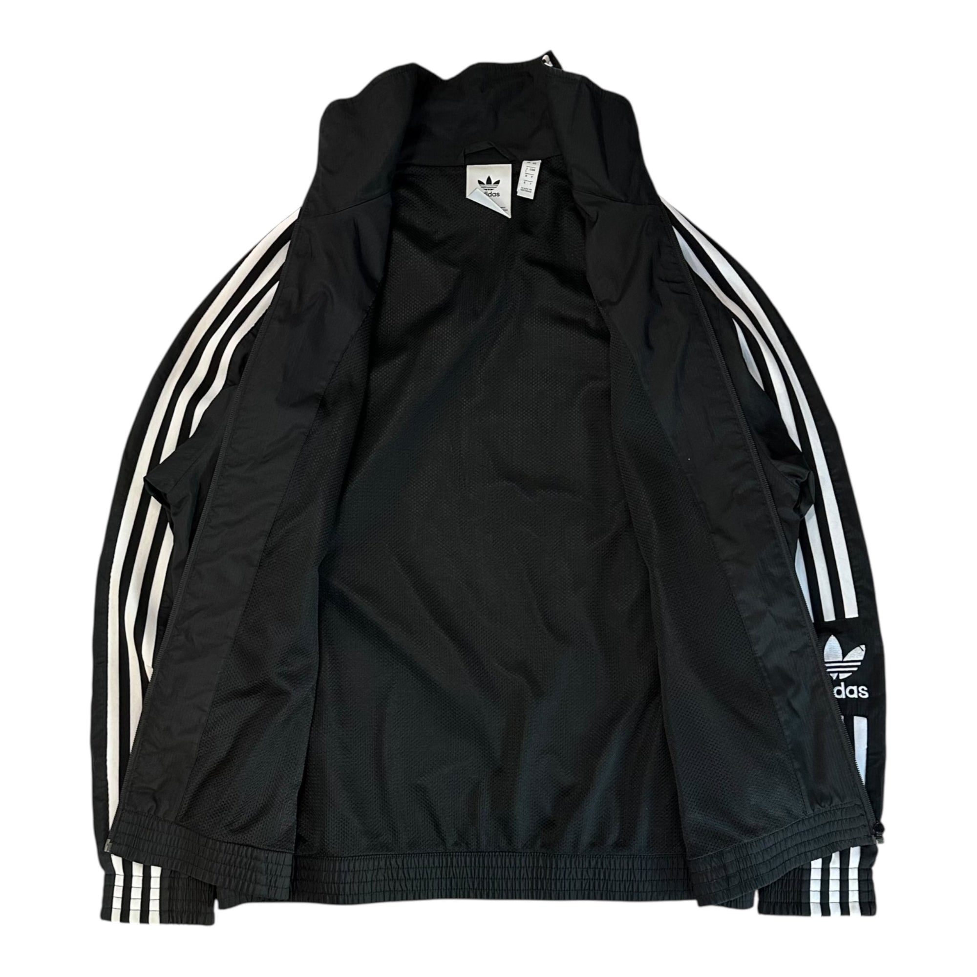 adidas(アディダス) LOCK UP TRACK TOP ナイロン トラック ジャケット FM9881 L ブラック ジャージ