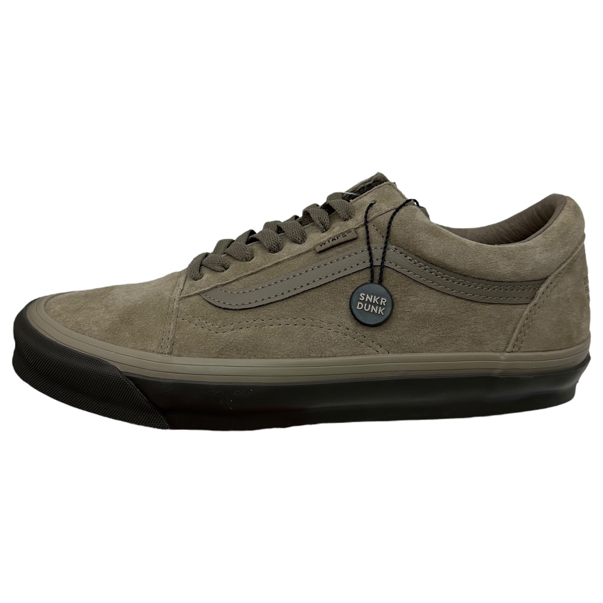 VANS×WTAPS(バンズ×ダブルタップス) 22AW Vault OG Old Skool LX WTAPS Coyote Brown オールド スクール VN0A4P3XBMD1 28.5cm グレー 箱付 コラボ ローカット スニーカー